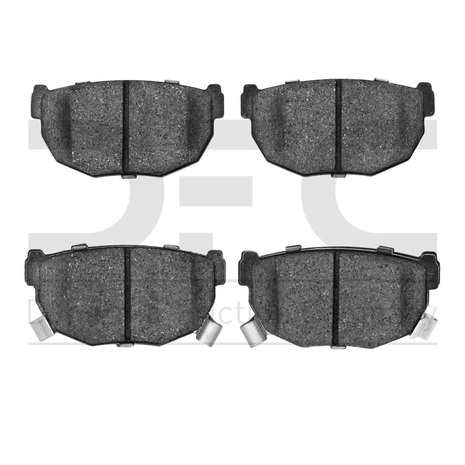 Dynamic Friction Company Disc Brake Pad Set  top view frsport 1310-0272-00