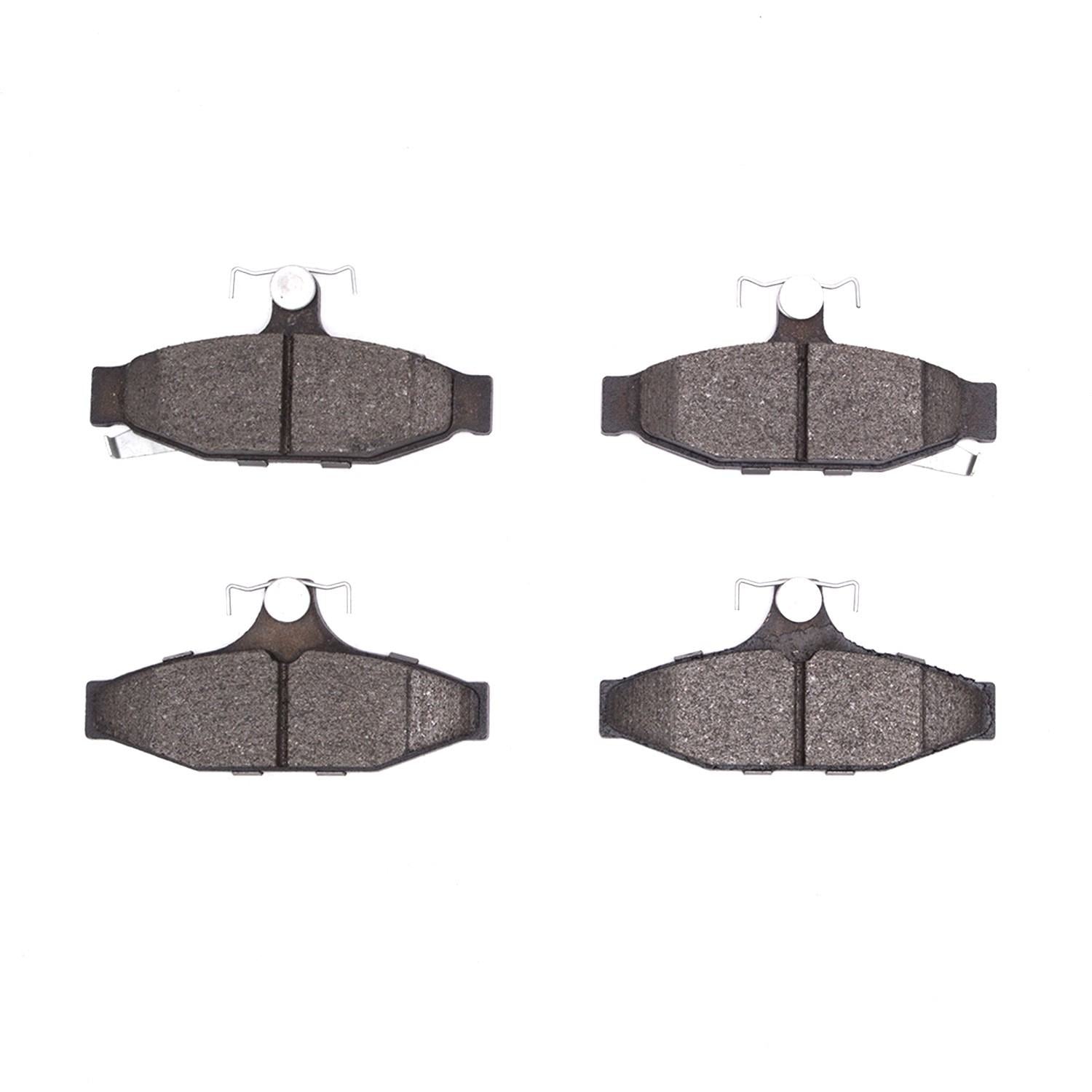 Dynamic Friction Company Disc Brake Pad Set  top view frsport 1310-0295-00