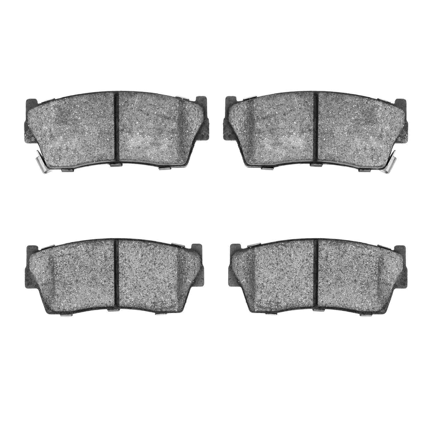 Dynamic Friction Company Disc Brake Pad Set  top view frsport 1310-0418-00