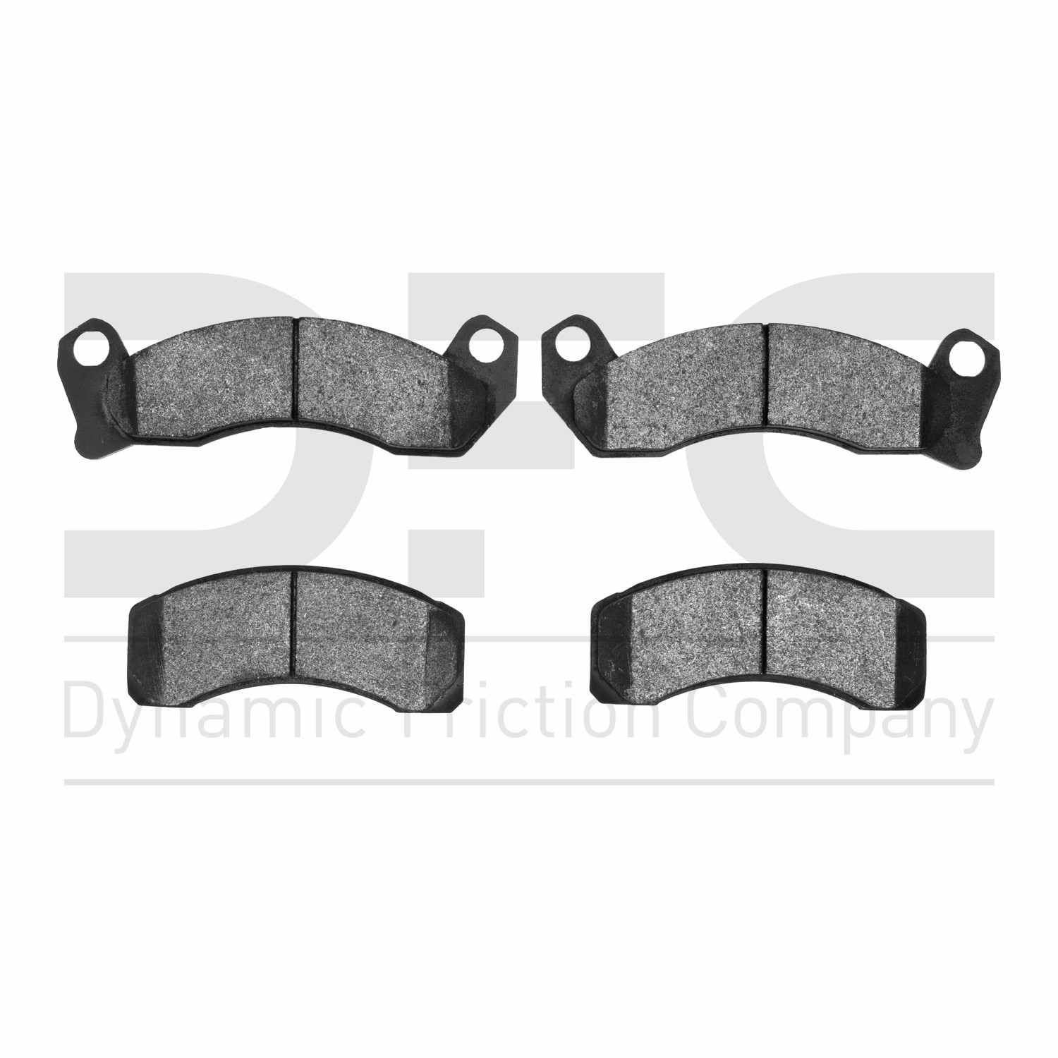 Dynamic Friction Company Disc Brake Pad Set  top view frsport 1310-0431-00