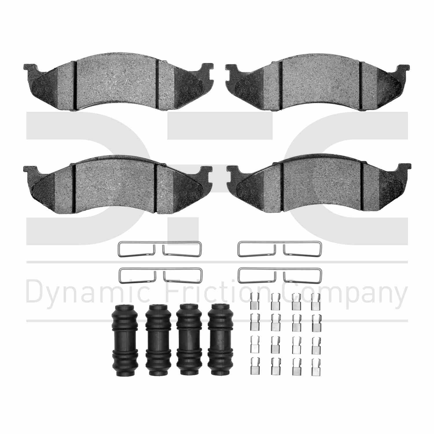 dynamic friction company disc brake pad set  frsport 1310-0477-01