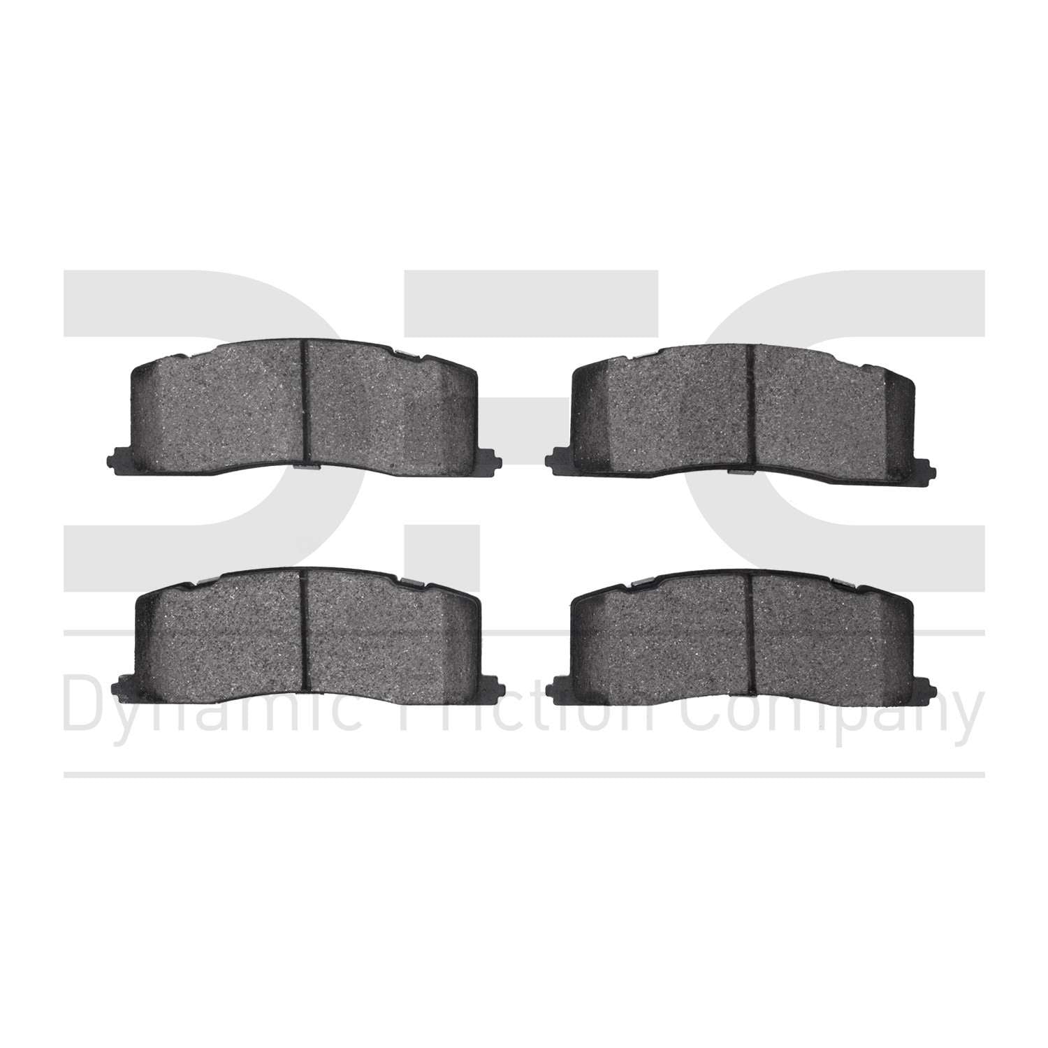 Dynamic Friction Company Disc Brake Pad Set  top view frsport 1310-0501-00