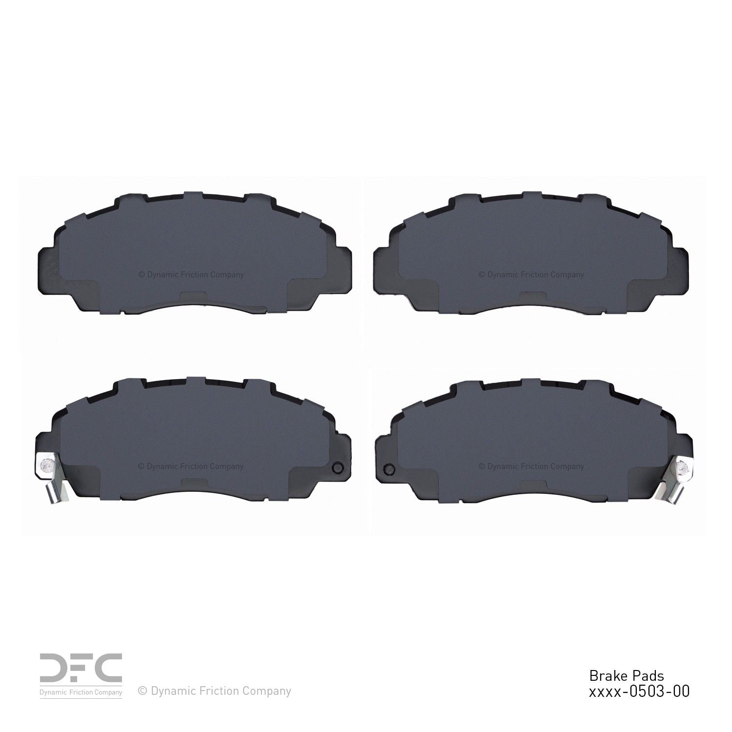 dynamic friction company disc brake pad set  frsport 1310-0503-00