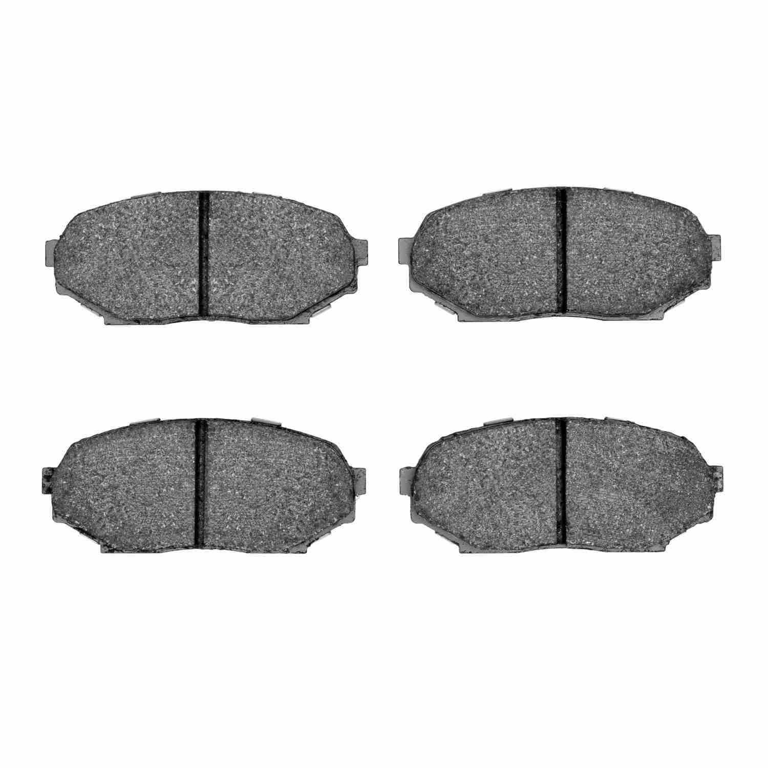 Dynamic Friction Company Disc Brake Pad Set  top view frsport 1310-0525-00