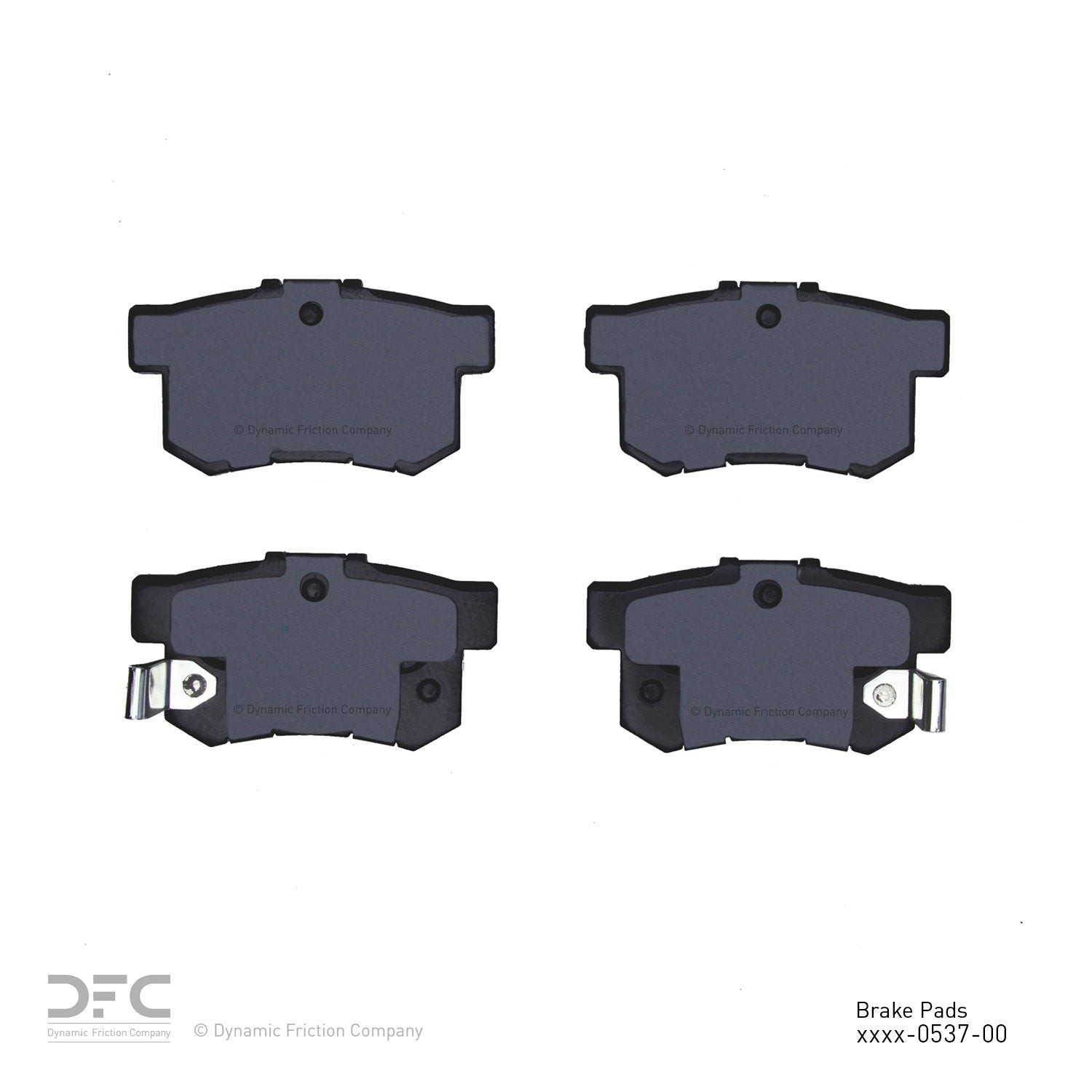 dynamic friction company disc brake pad set  frsport 1310-0537-00