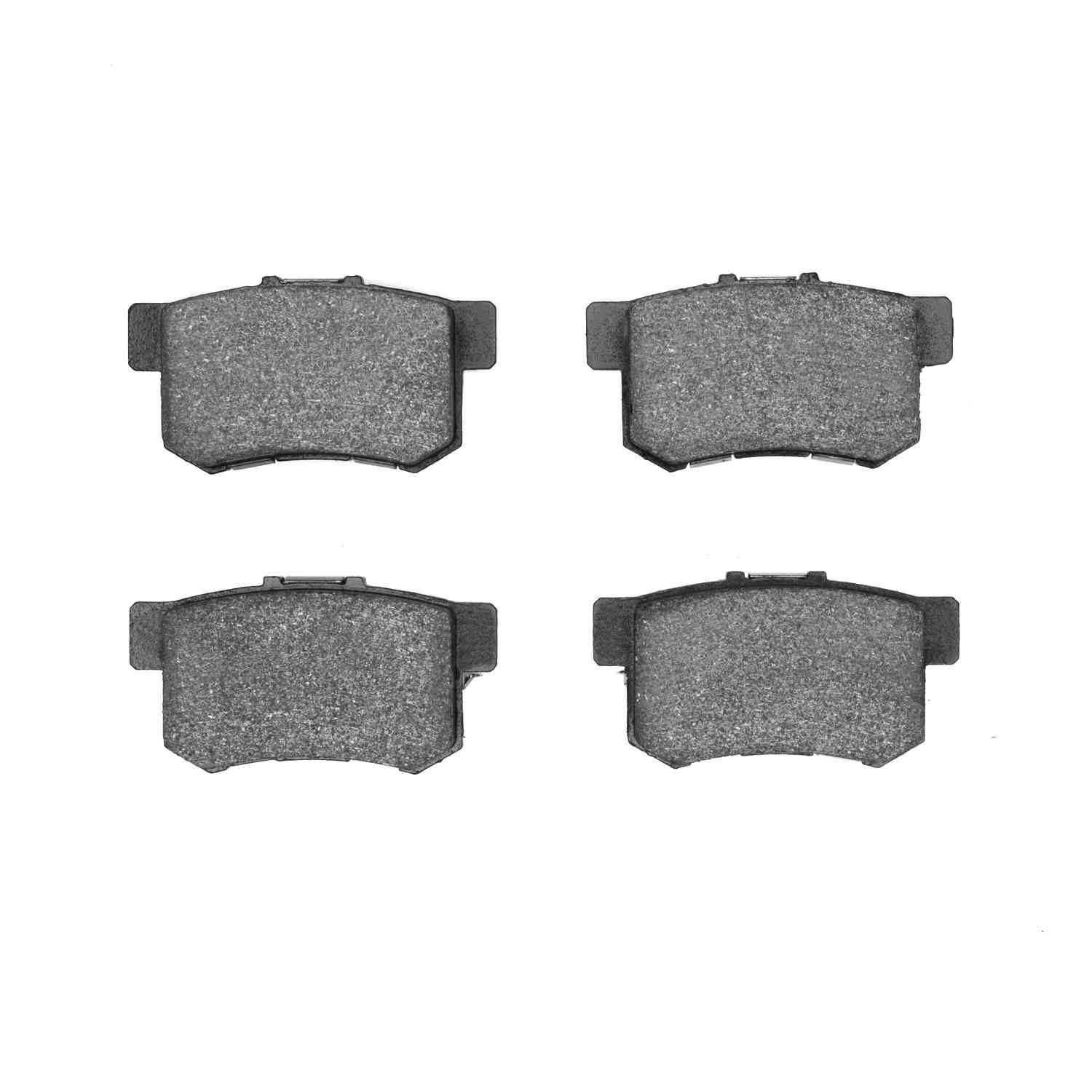 Dynamic Friction Company Disc Brake Pad Set  top view frsport 1310-0537-00