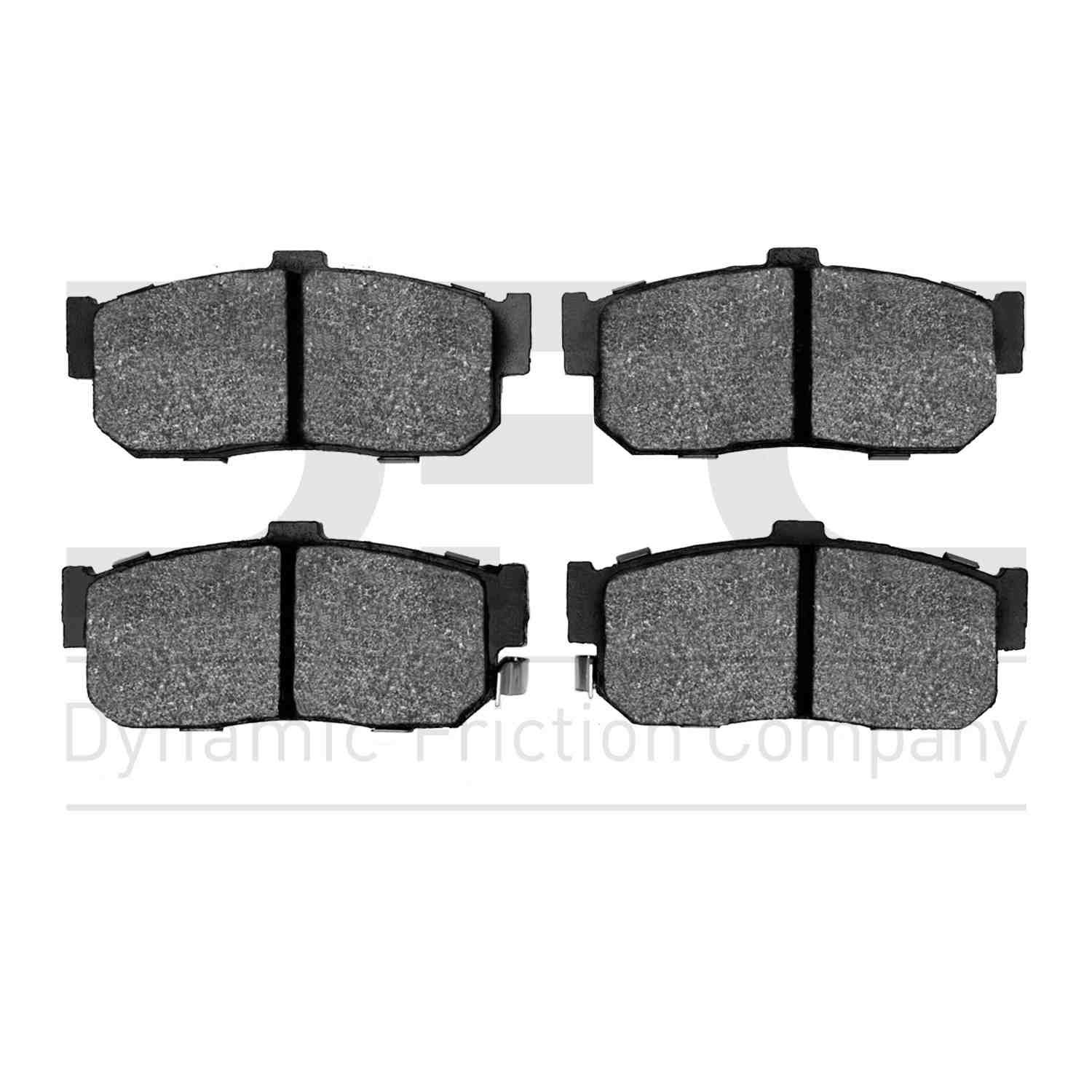 Dynamic Friction Company Disc Brake Pad Set  top view frsport 1310-0540-00