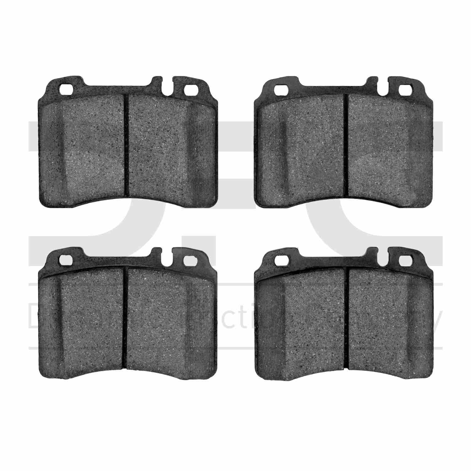 Dynamic Friction Company Disc Brake Pad Set  top view frsport 1310-0561-00