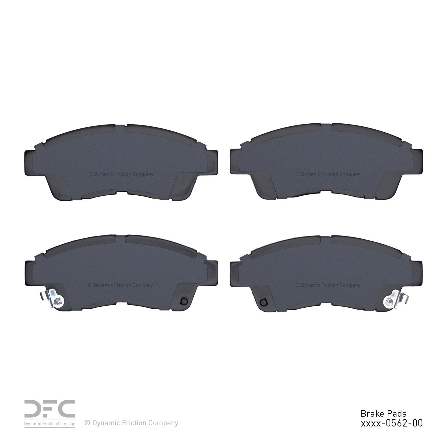 dynamic friction company disc brake pad set  frsport 1310-0562-00