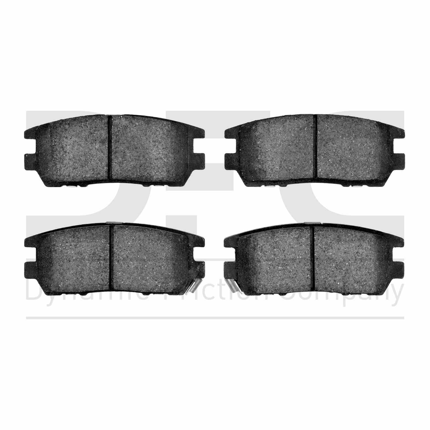 Dynamic Friction Company Disc Brake Pad Set  top view frsport 1310-0567-00