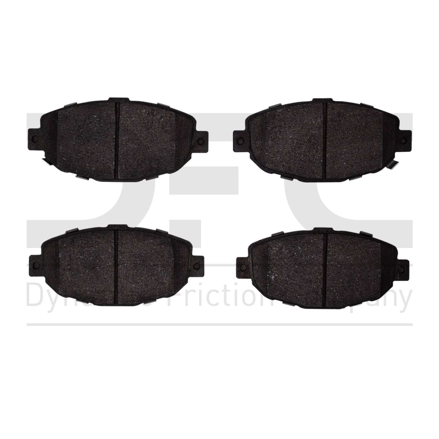 Dynamic Friction Company Disc Brake Pad Set  top view frsport 1310-0571-00