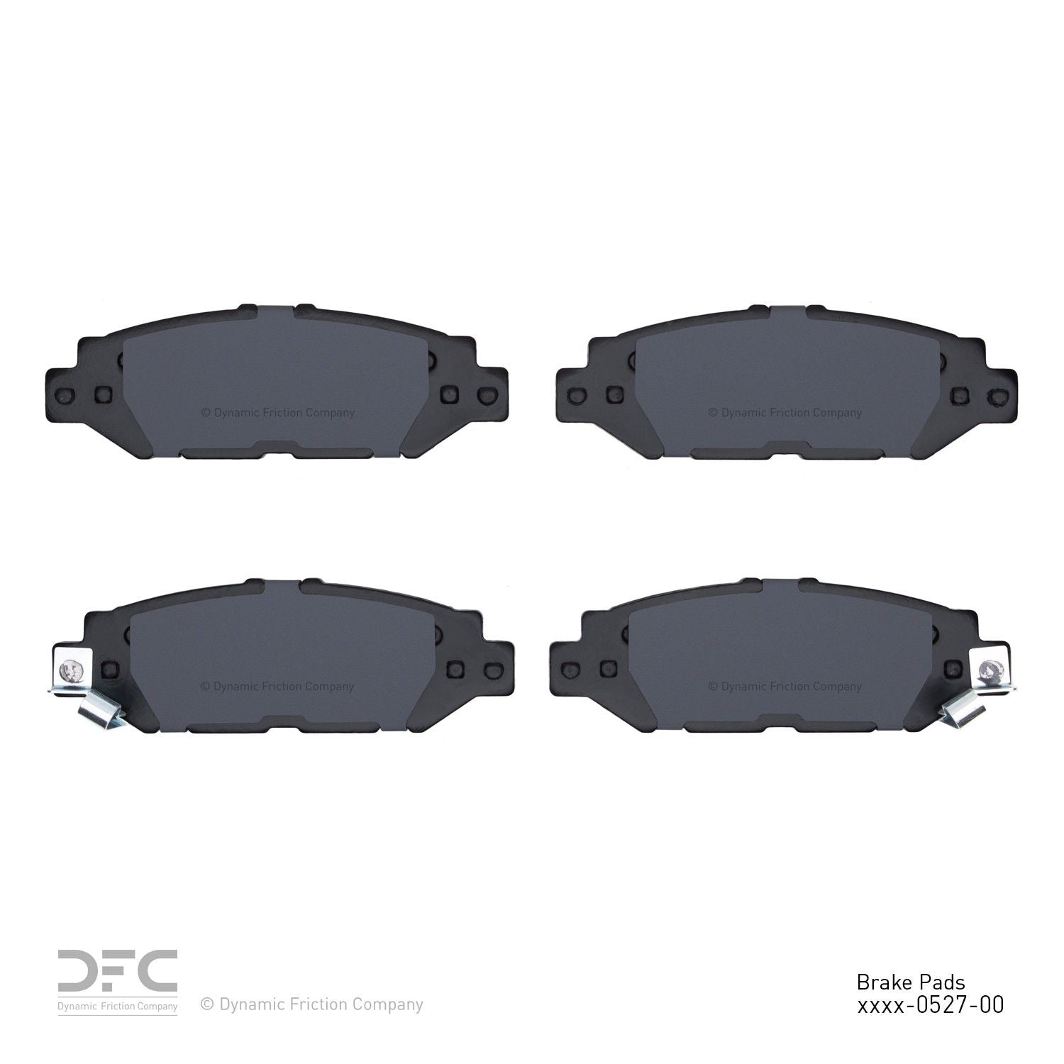 dynamic friction company disc brake pad set  frsport 1310-0572-00