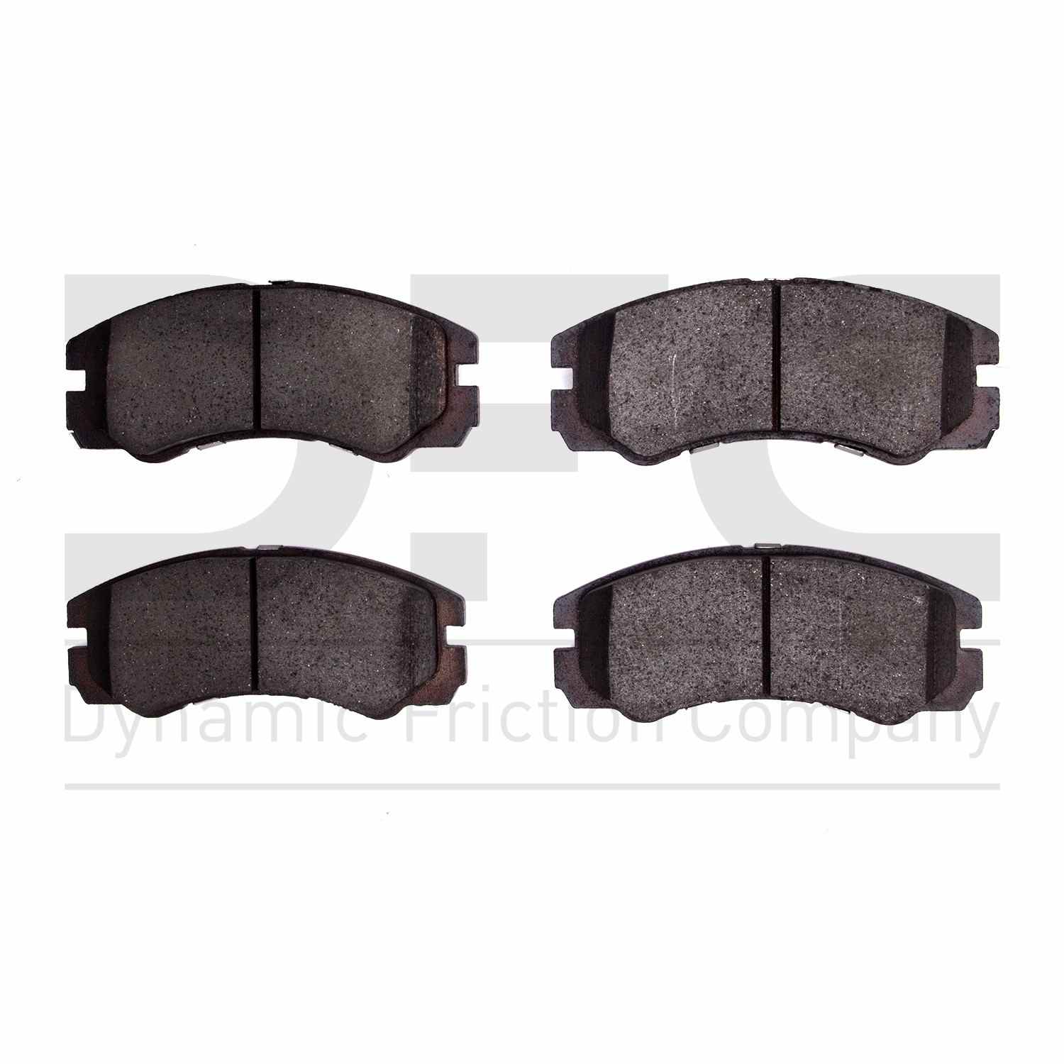 Dynamic Friction Company Disc Brake Pad Set  top view frsport 1310-0579-00