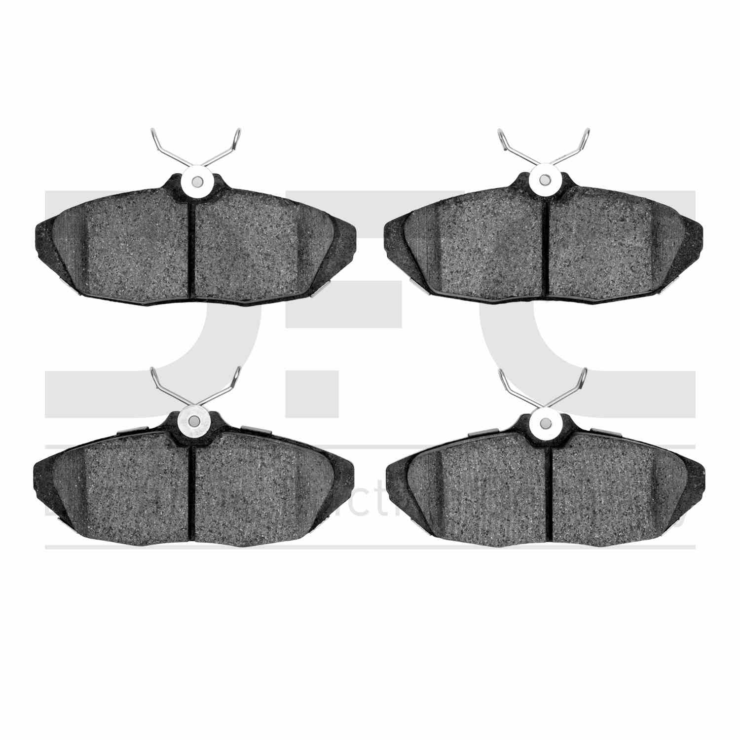 Dynamic Friction Company Disc Brake Pad Set  top view frsport 1310-0599-00