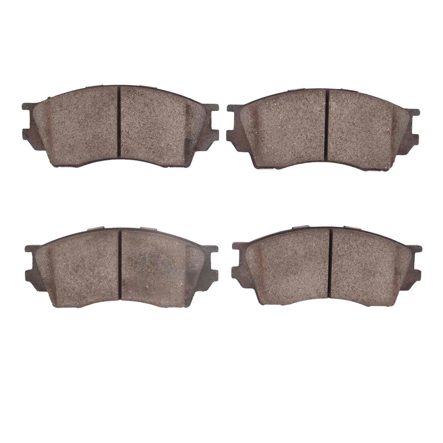 Dynamic Friction Company Disc Brake Pad Set  top view frsport 1310-0643-00