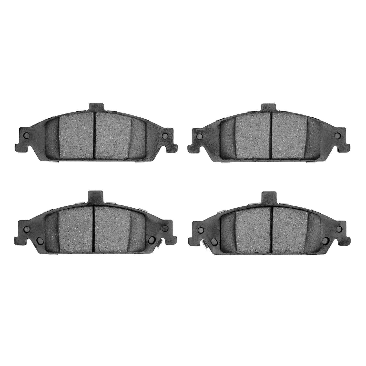 Dynamic Friction Company Disc Brake Pad Set  top view frsport 1310-0727-00