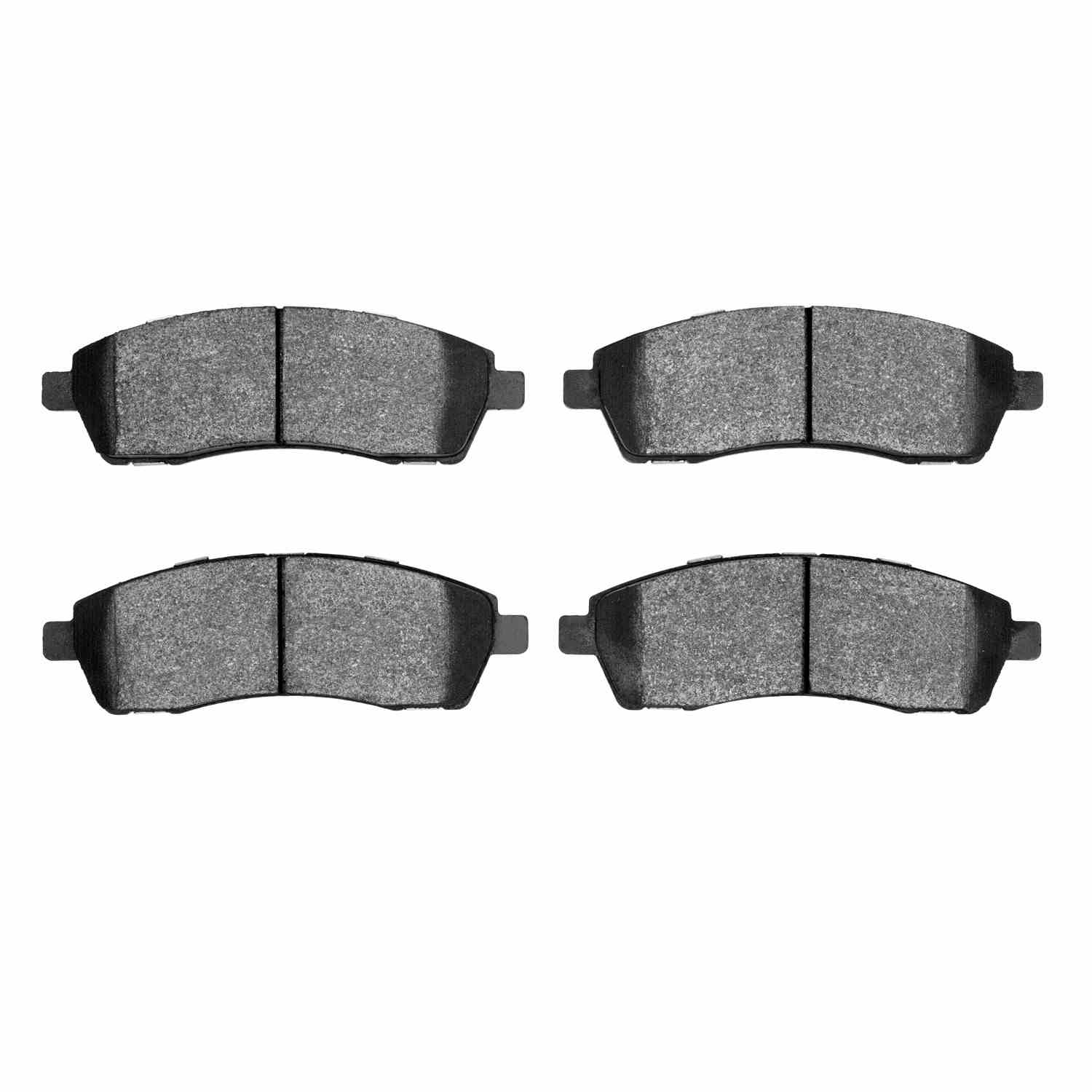 Dynamic Friction Company Disc Brake Pad Set  top view frsport 1310-0757-00