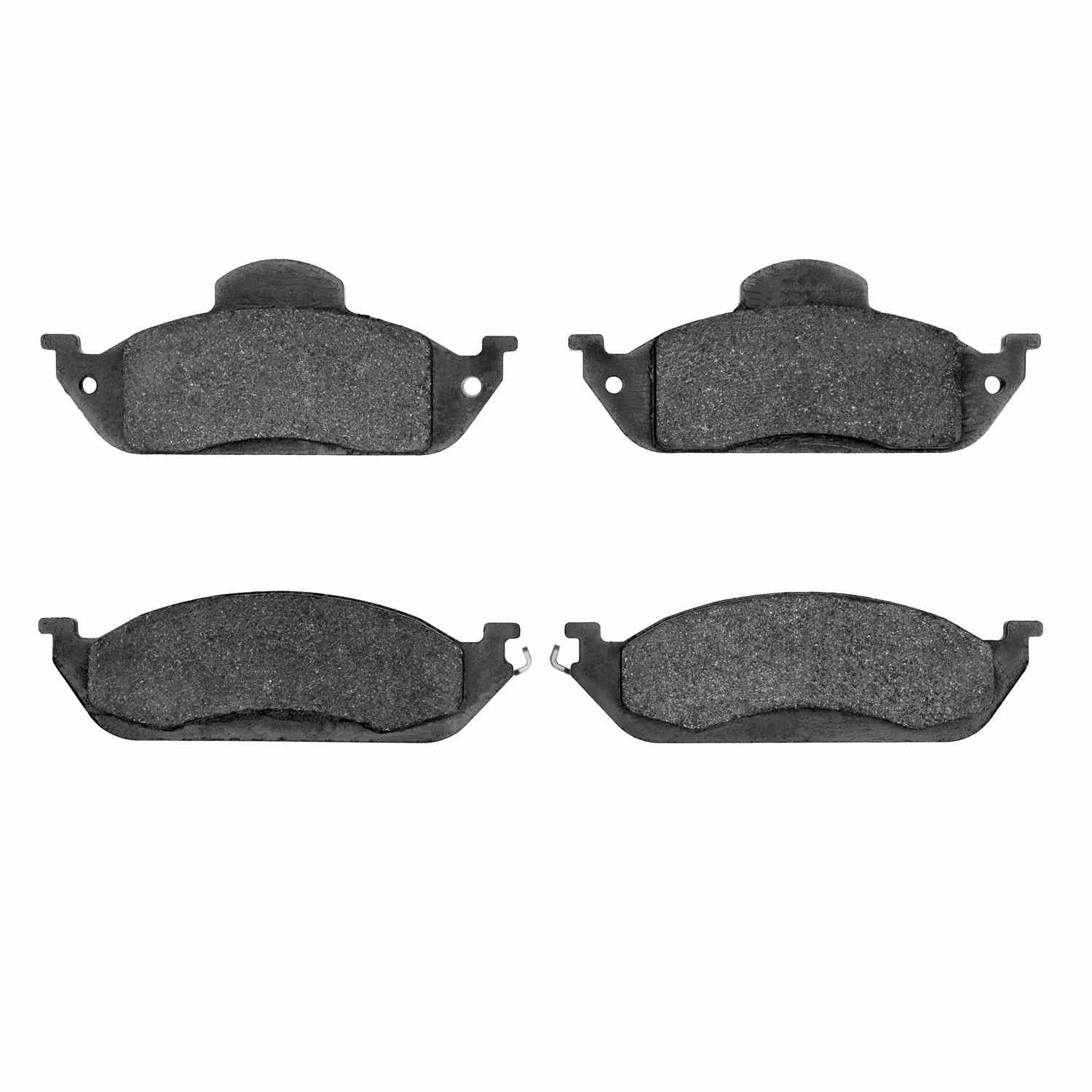 Dynamic Friction Company Disc Brake Pad Set  top view frsport 1310-0760-00