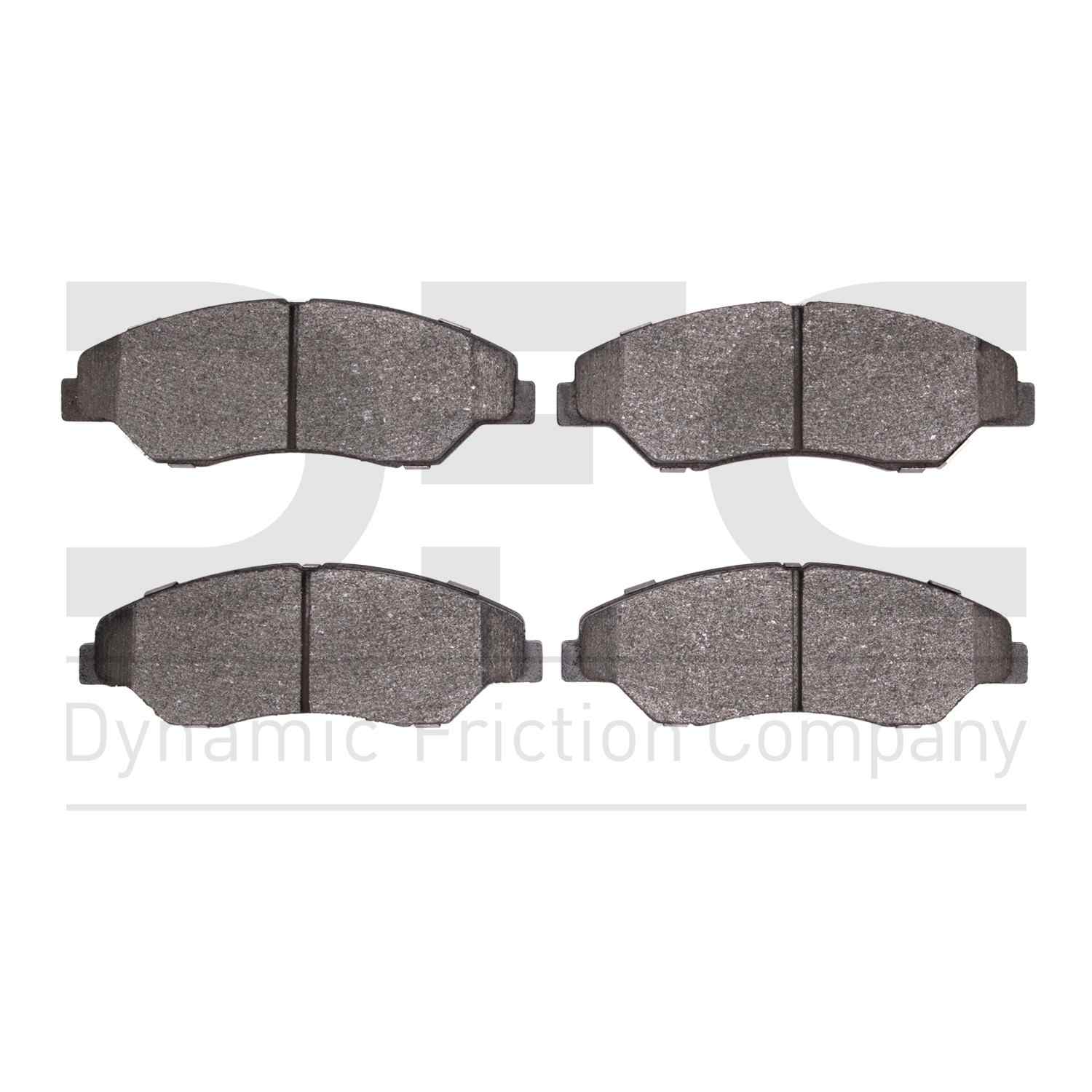 dynamic friction company disc brake pad set  frsport 1310-0774-00