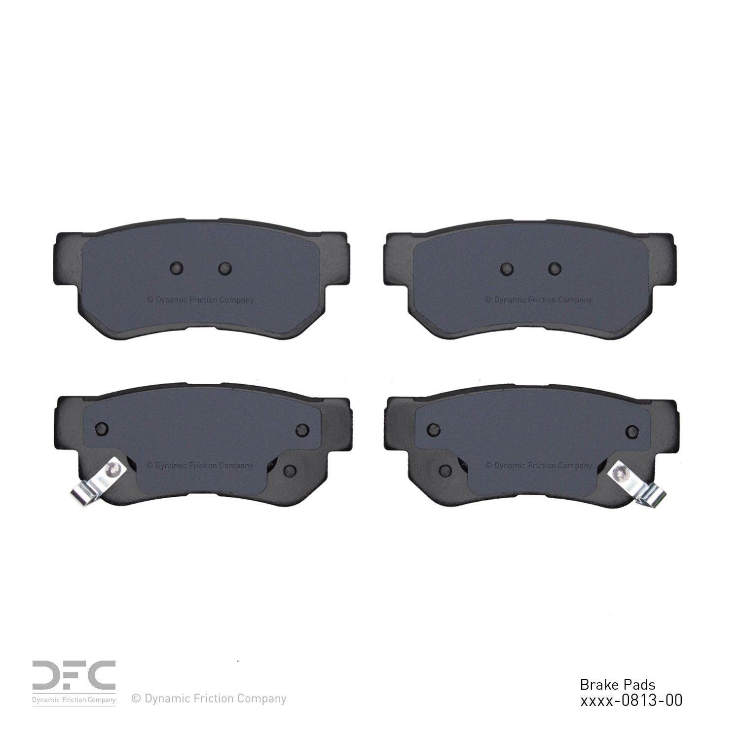 dynamic friction company disc brake pad set  frsport 1310-0813-00