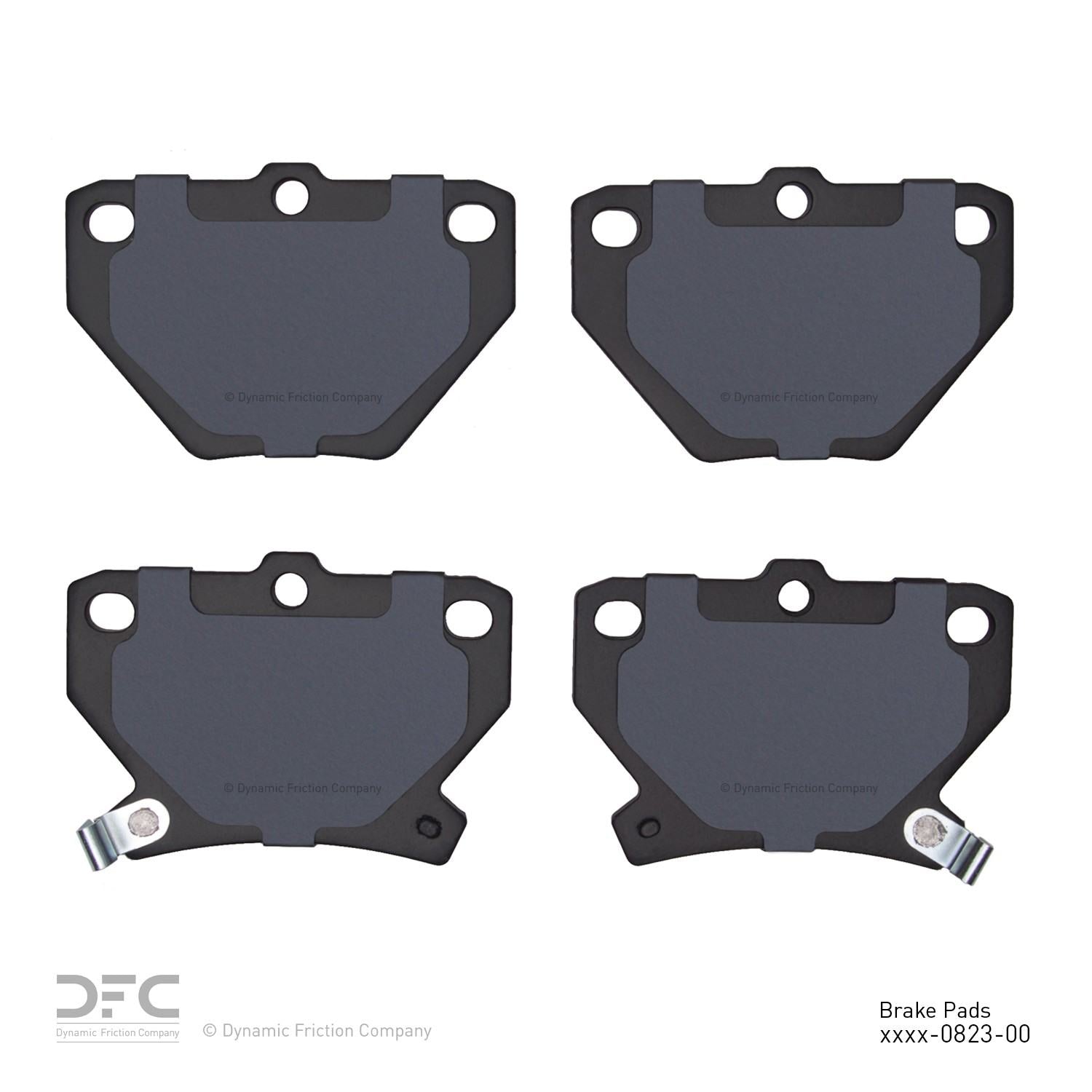 dynamic friction company disc brake pad set  frsport 1310-0823-00