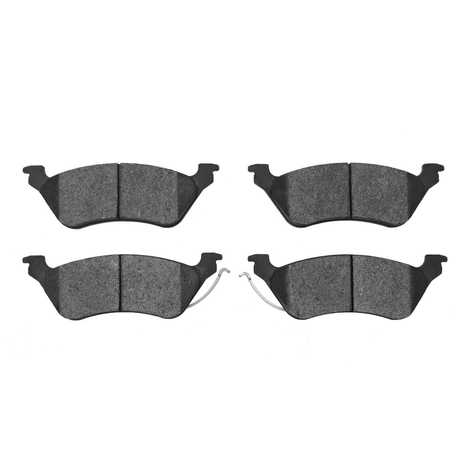 Dynamic Friction Company Disc Brake Pad Set  top view frsport 1310-0858-00