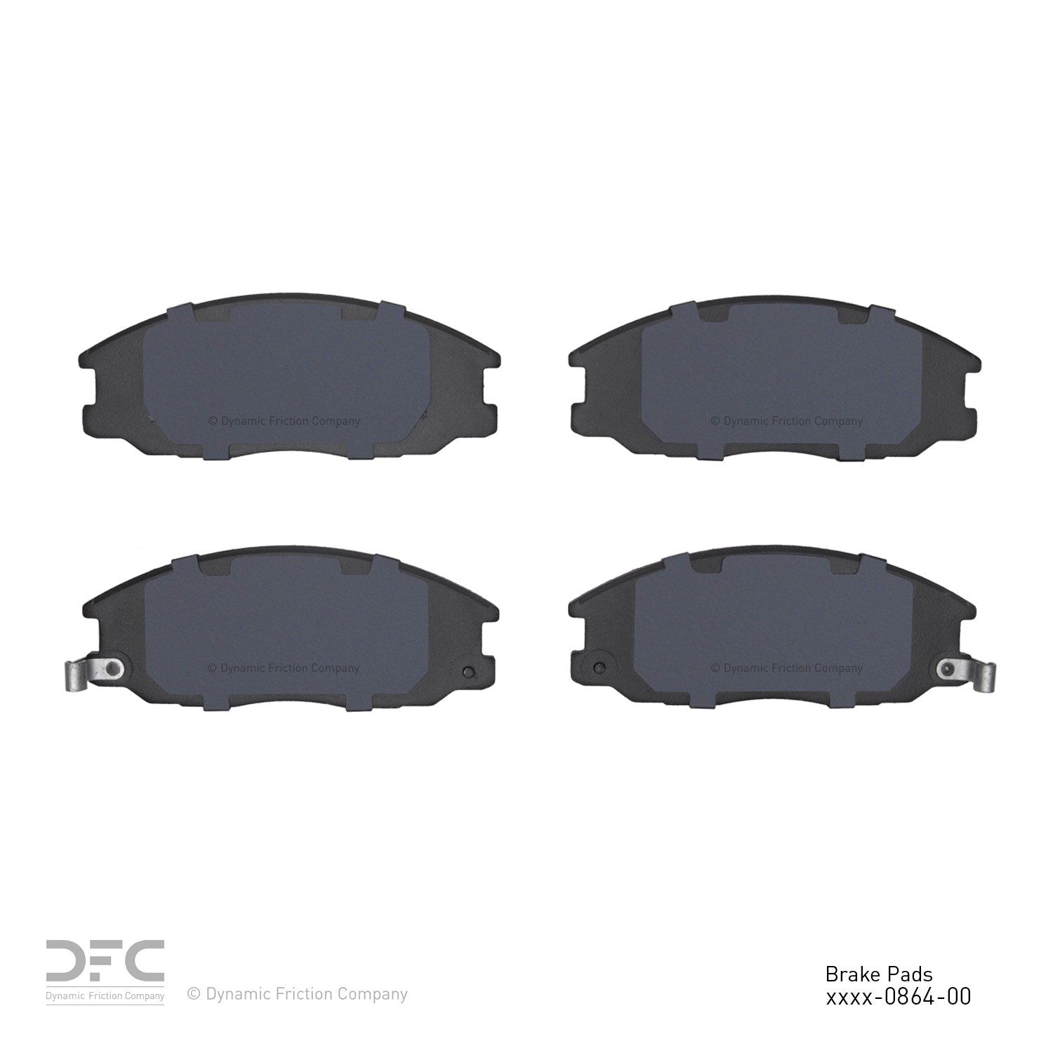 dynamic friction company disc brake pad set  frsport 1310-0864-00