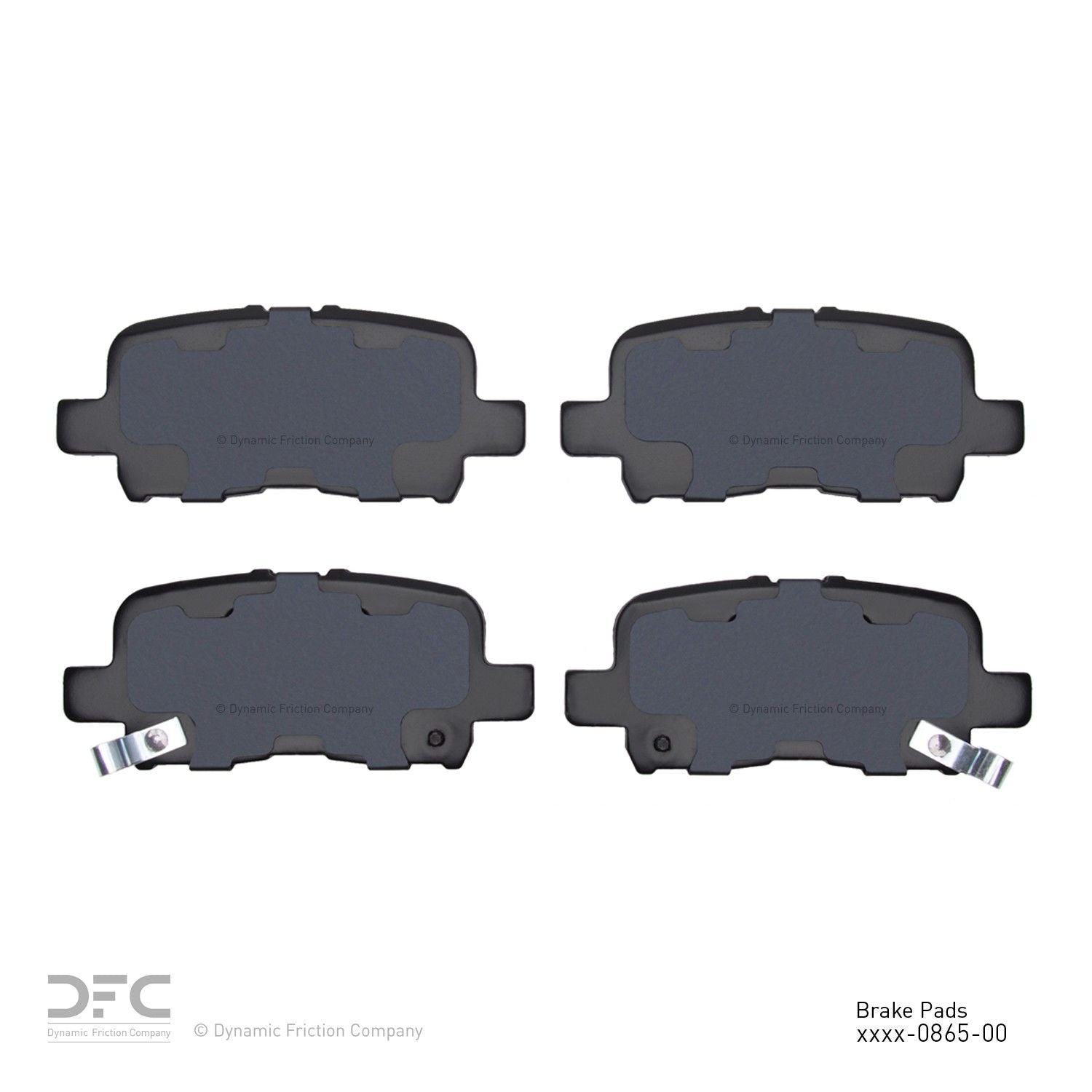 dynamic friction company disc brake pad set  frsport 1310-0865-00