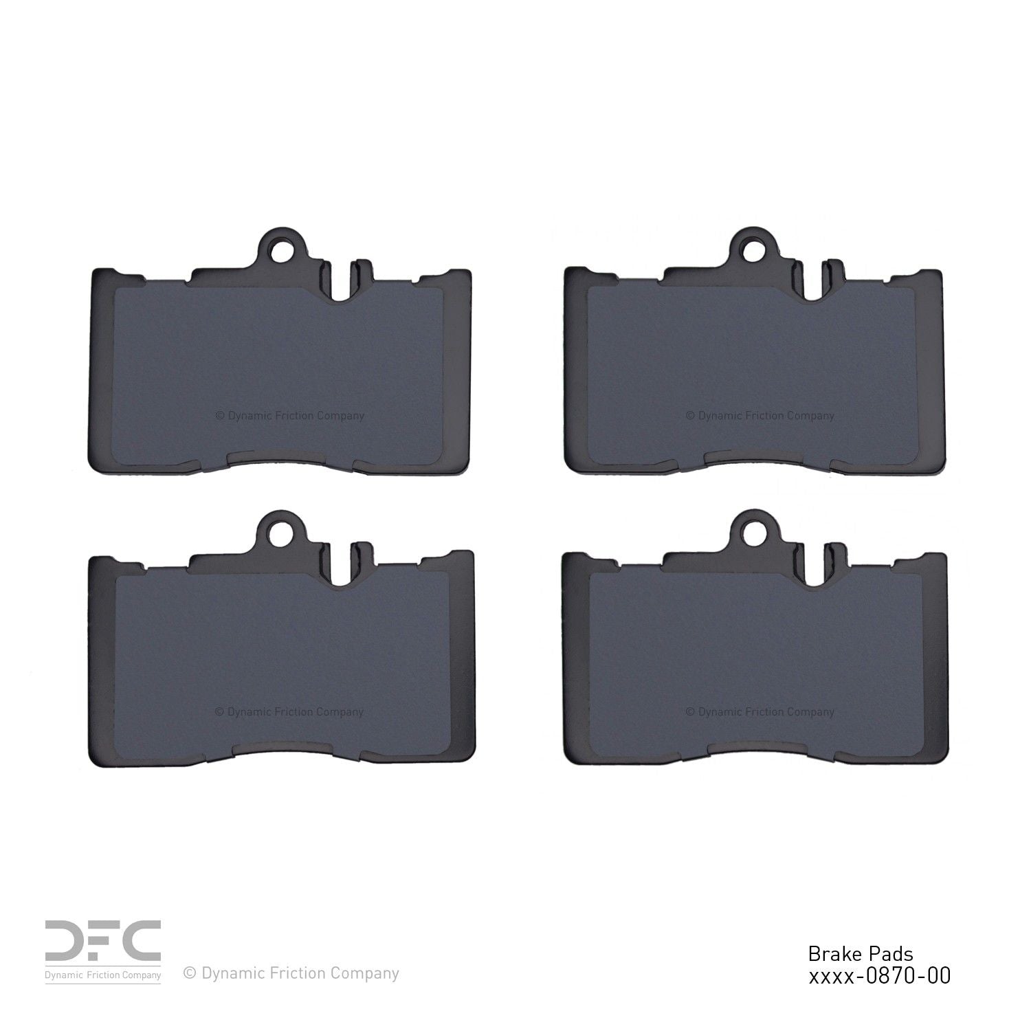 dynamic friction company disc brake pad set  frsport 1310-0870-00