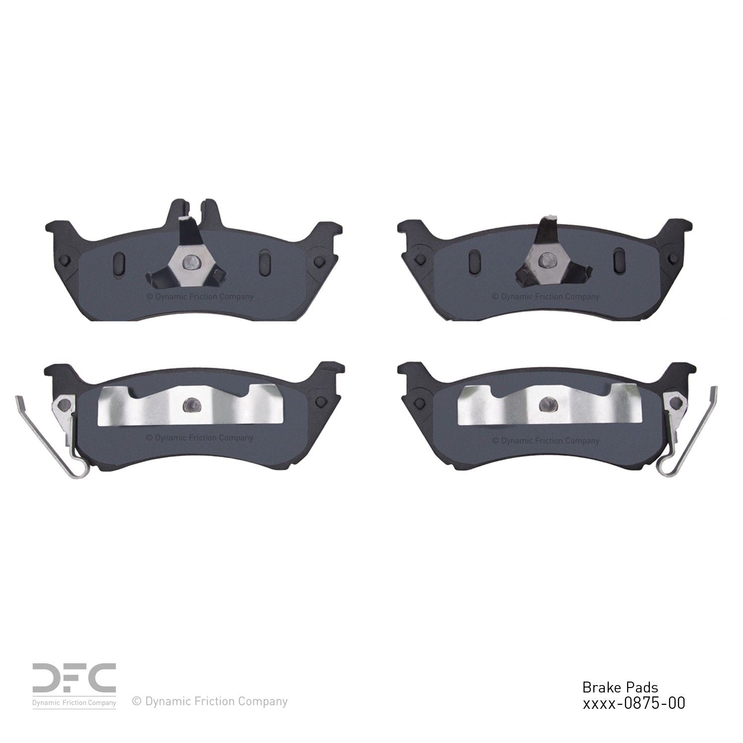 dynamic friction company disc brake pad set  frsport 1310-0875-00