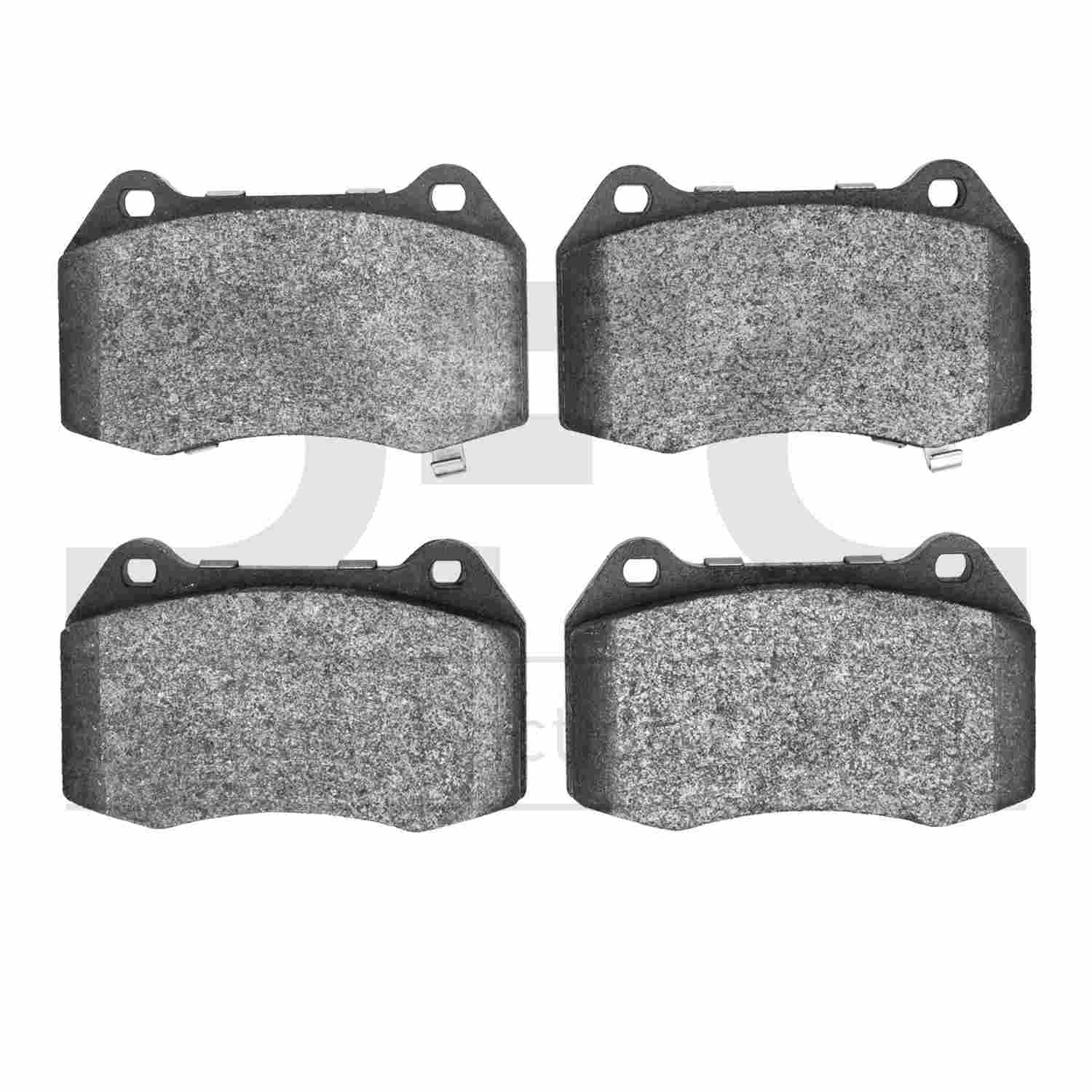 Dynamic Friction Company Disc Brake Pad Set  top view frsport 1310-0960-10