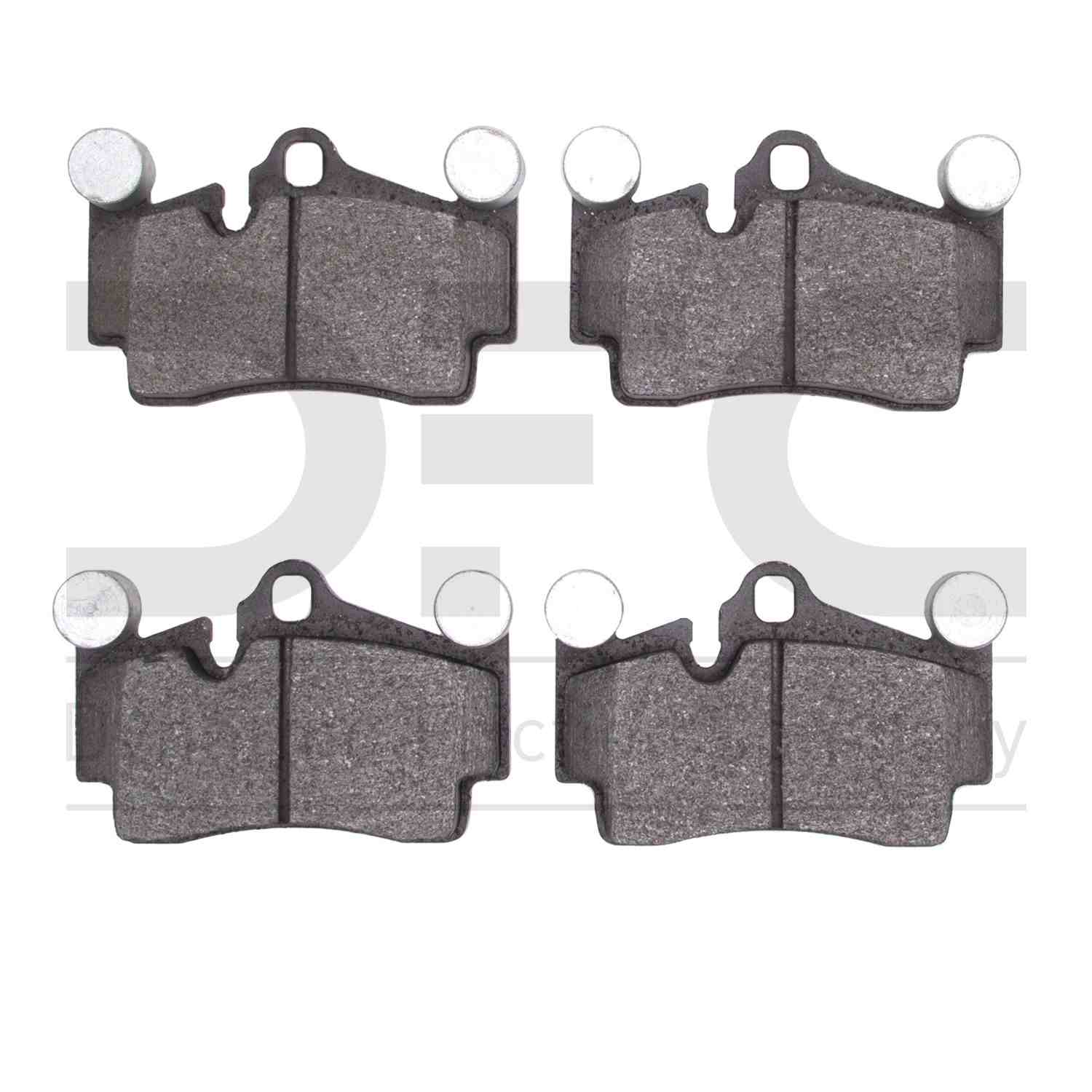 Dynamic Friction Company Disc Brake Pad Set  top view frsport 1310-0978-00