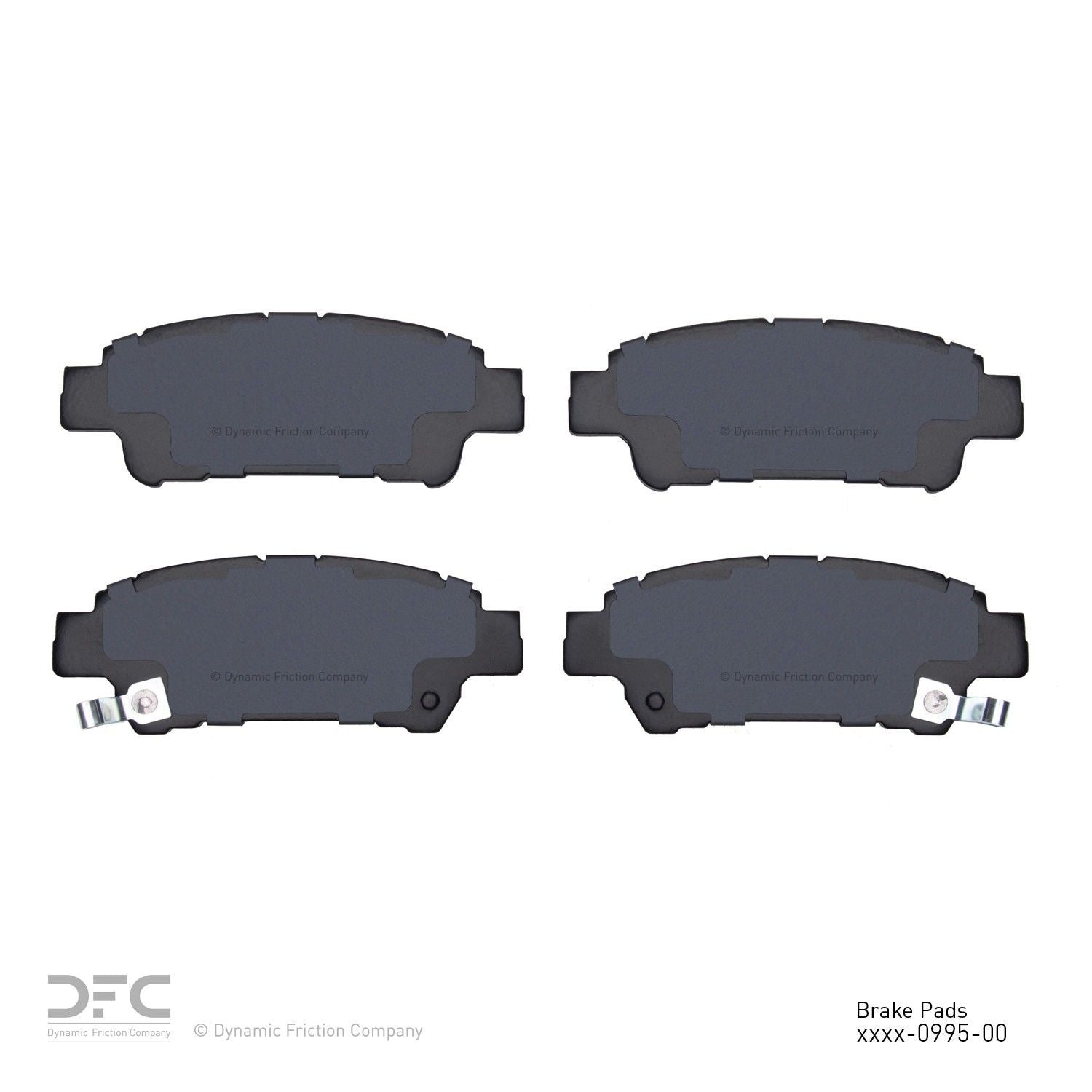 dynamic friction company disc brake pad set  frsport 1310-0995-00