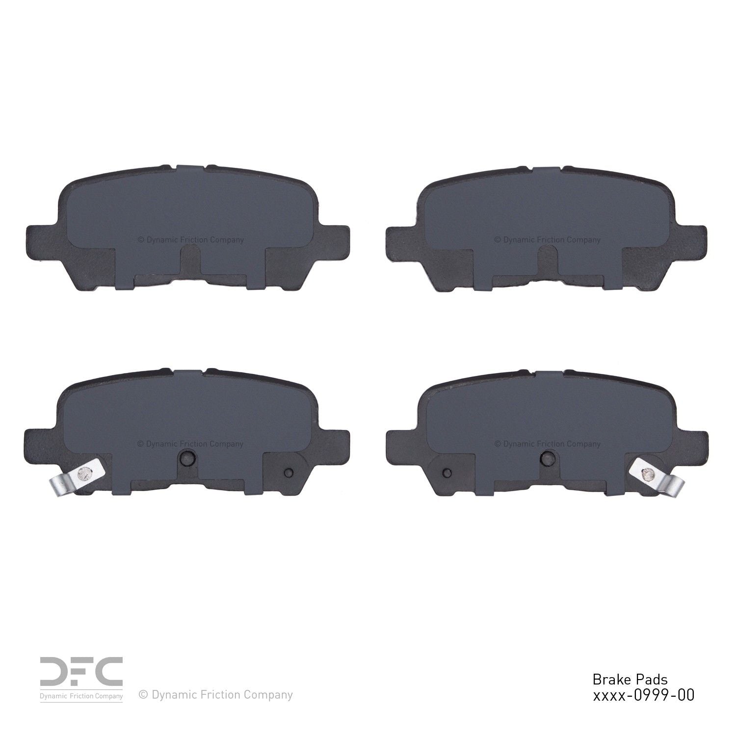 dynamic friction company disc brake pad set  frsport 1310-0999-00