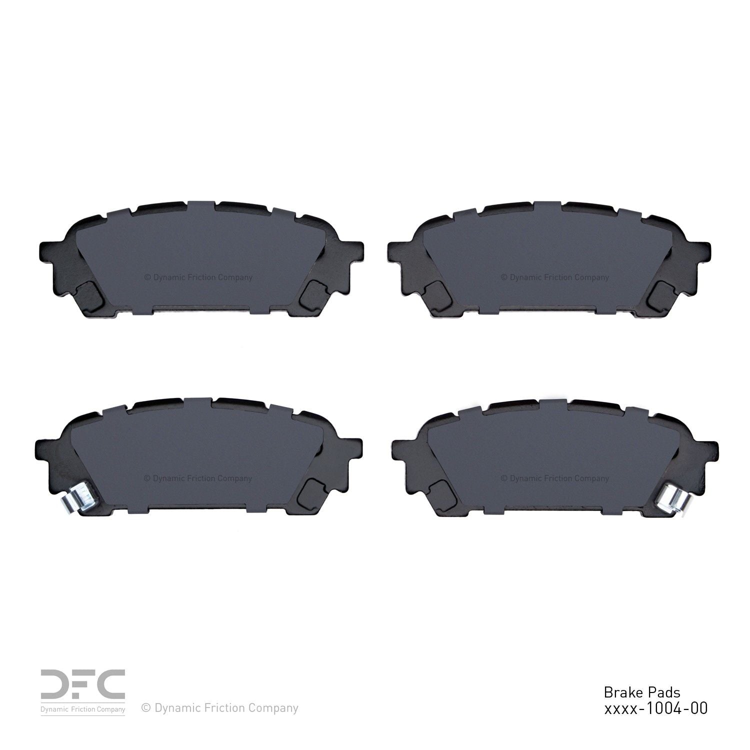 dynamic friction company disc brake pad set  frsport 1310-1004-00