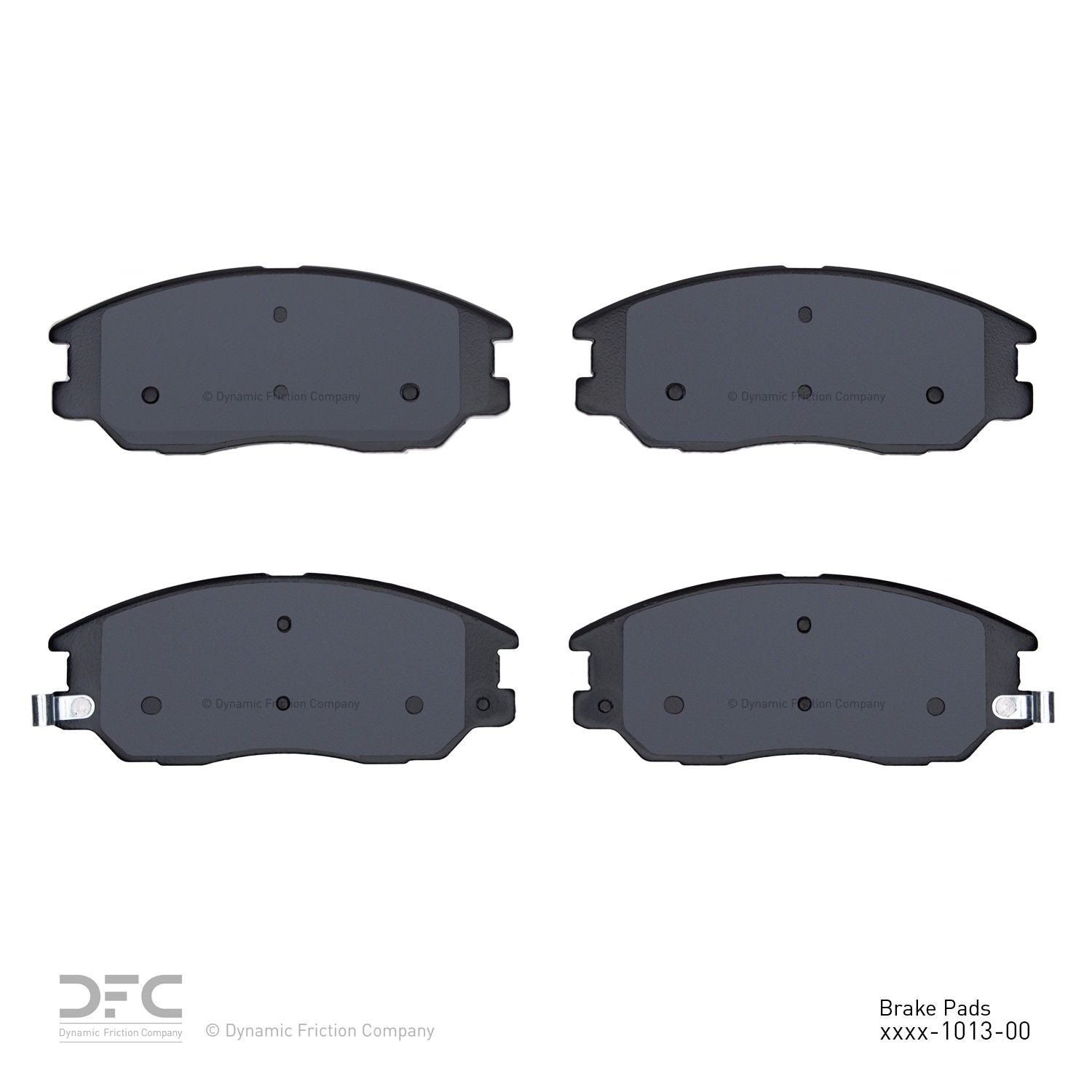 dynamic friction company disc brake pad set  frsport 1310-1013-00