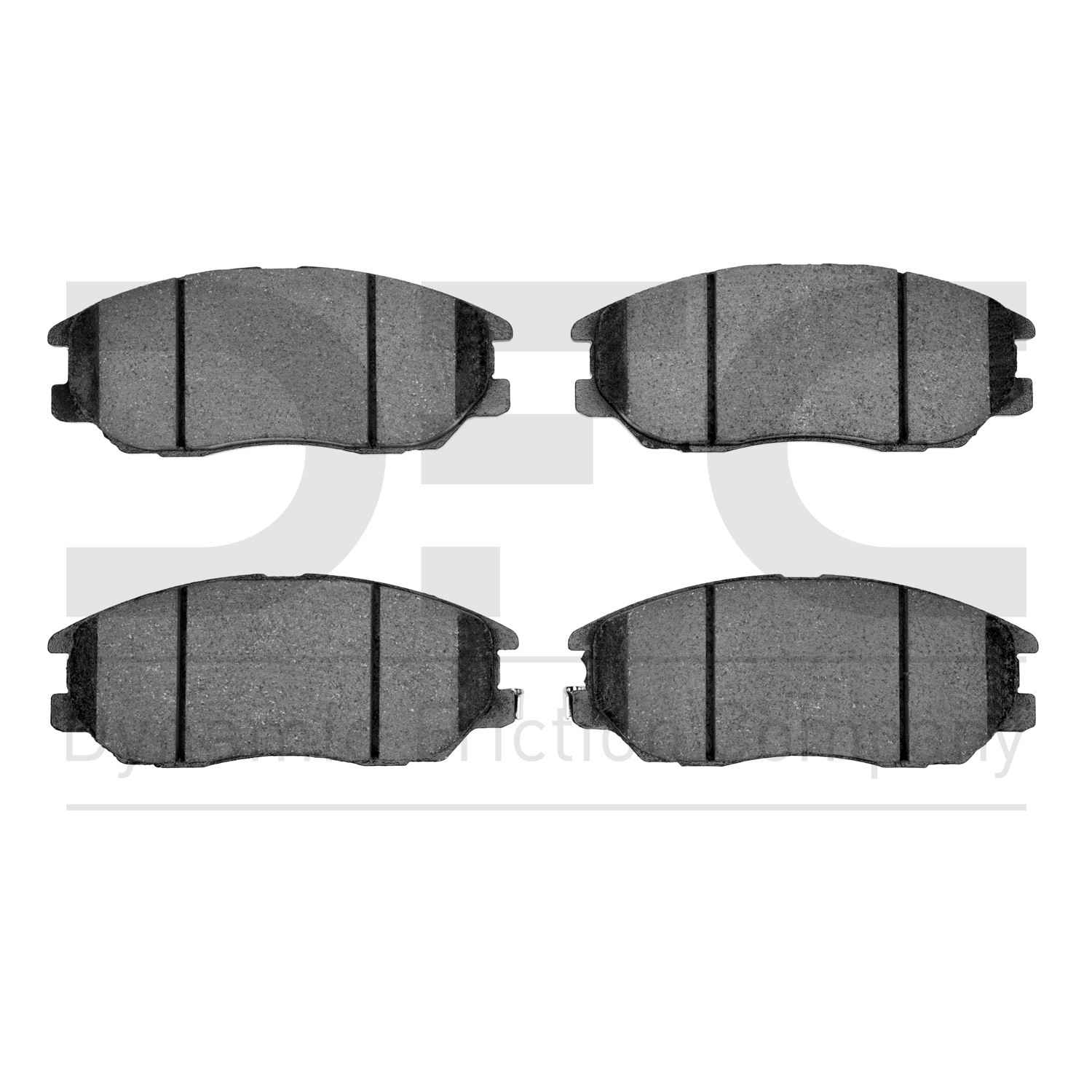 Dynamic Friction Company Disc Brake Pad Set  top view frsport 1310-1013-00