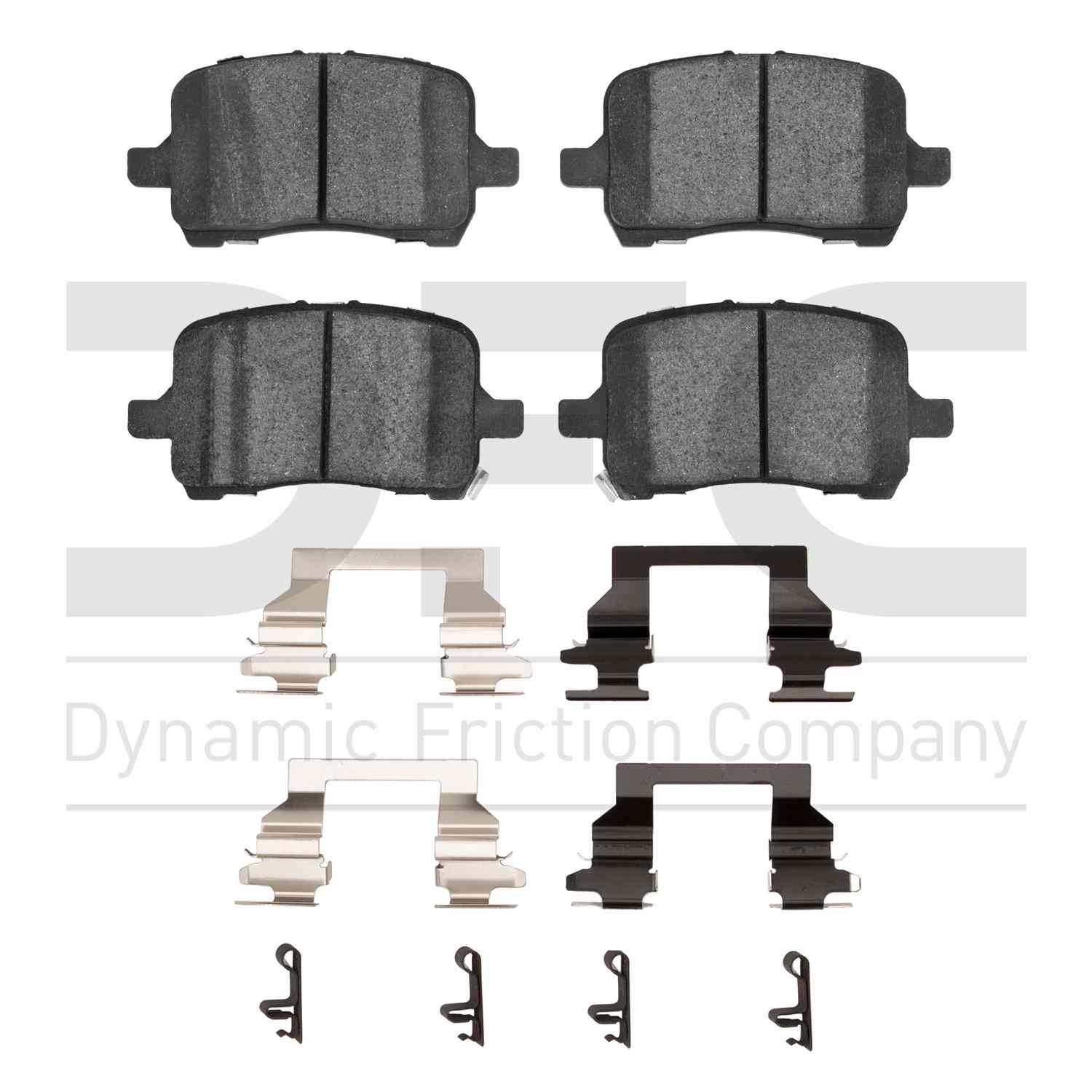 dynamic friction company disc brake pad set  frsport 1310-1028-01