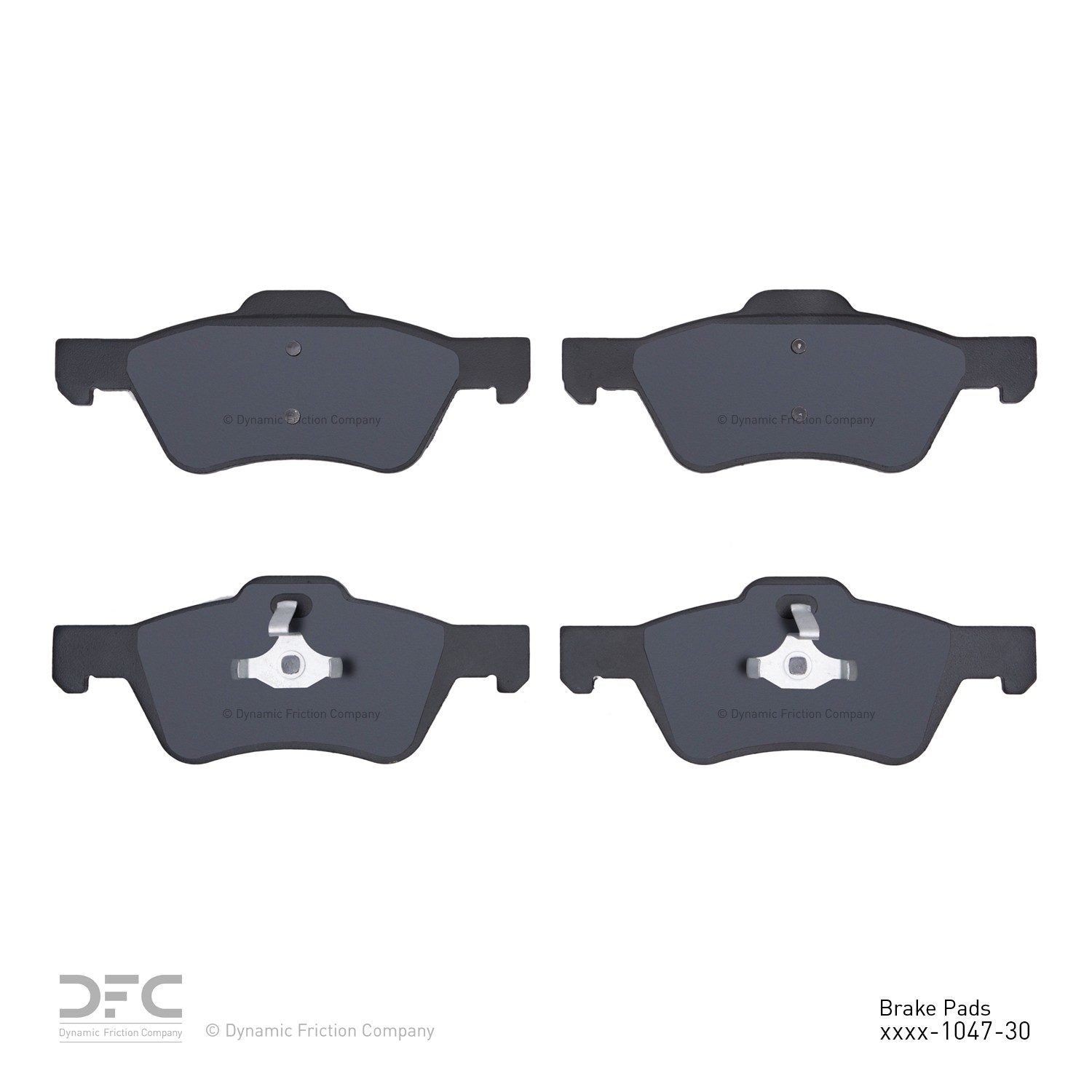 dynamic friction company disc brake pad set  frsport 1310-1047-30