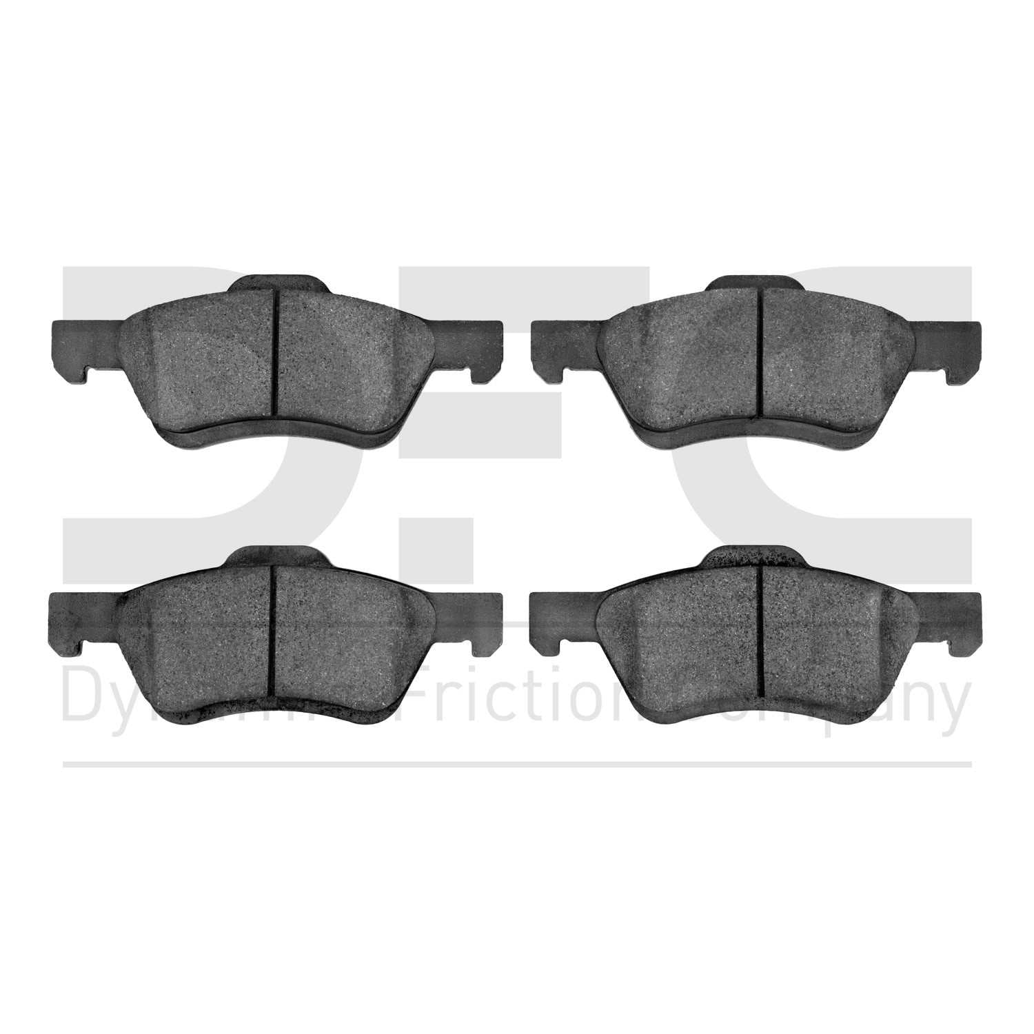 Dynamic Friction Company Disc Brake Pad Set  top view frsport 1310-1047-30