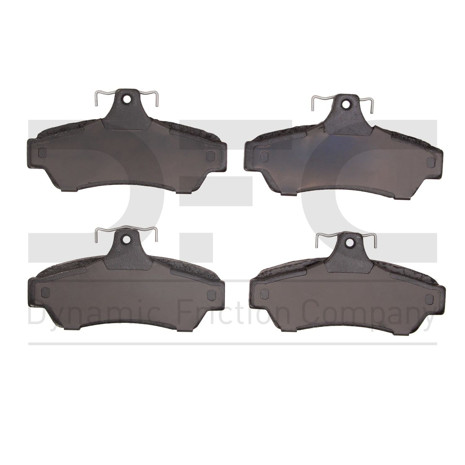 Dynamic Friction Company Disc Brake Pad Set  top view frsport 1310-1048-00