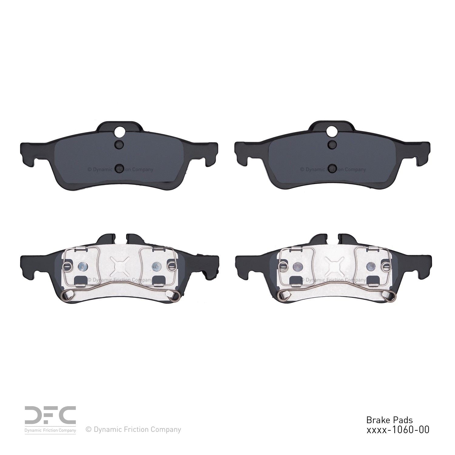 dynamic friction company disc brake pad set  frsport 1310-1060-00