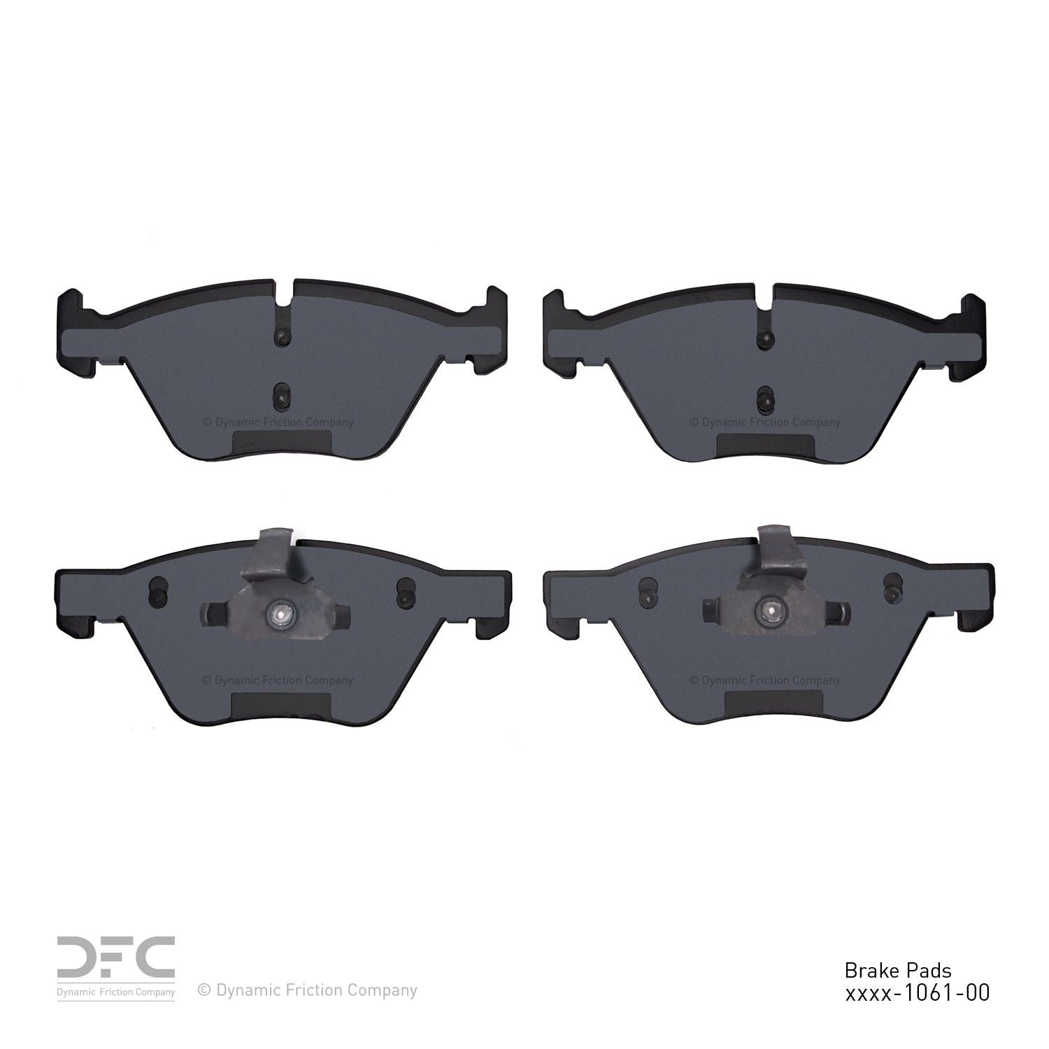 dynamic friction company disc brake pad set  frsport 1310-1061-00