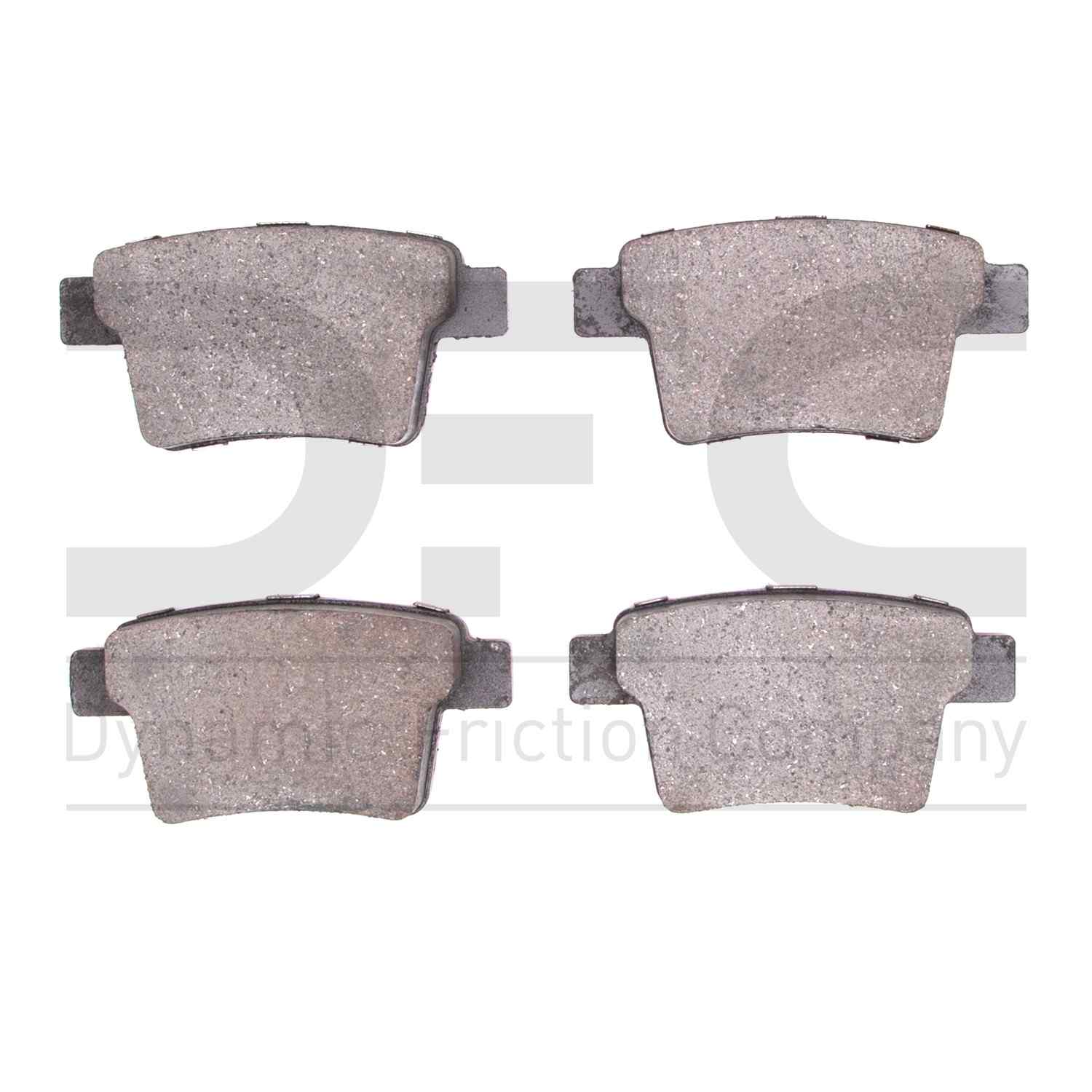 dynamic friction company disc brake pad set  frsport 1310-1071-00