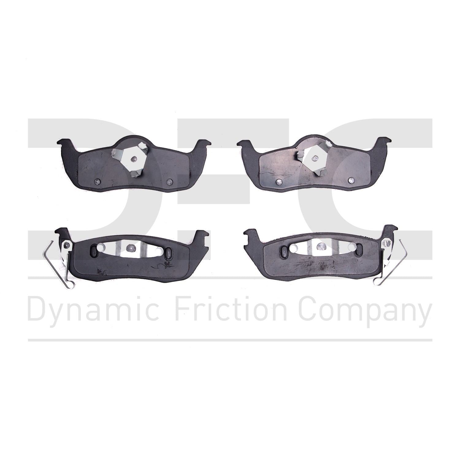 dynamic friction company disc brake pad set  frsport 1310-1087-00