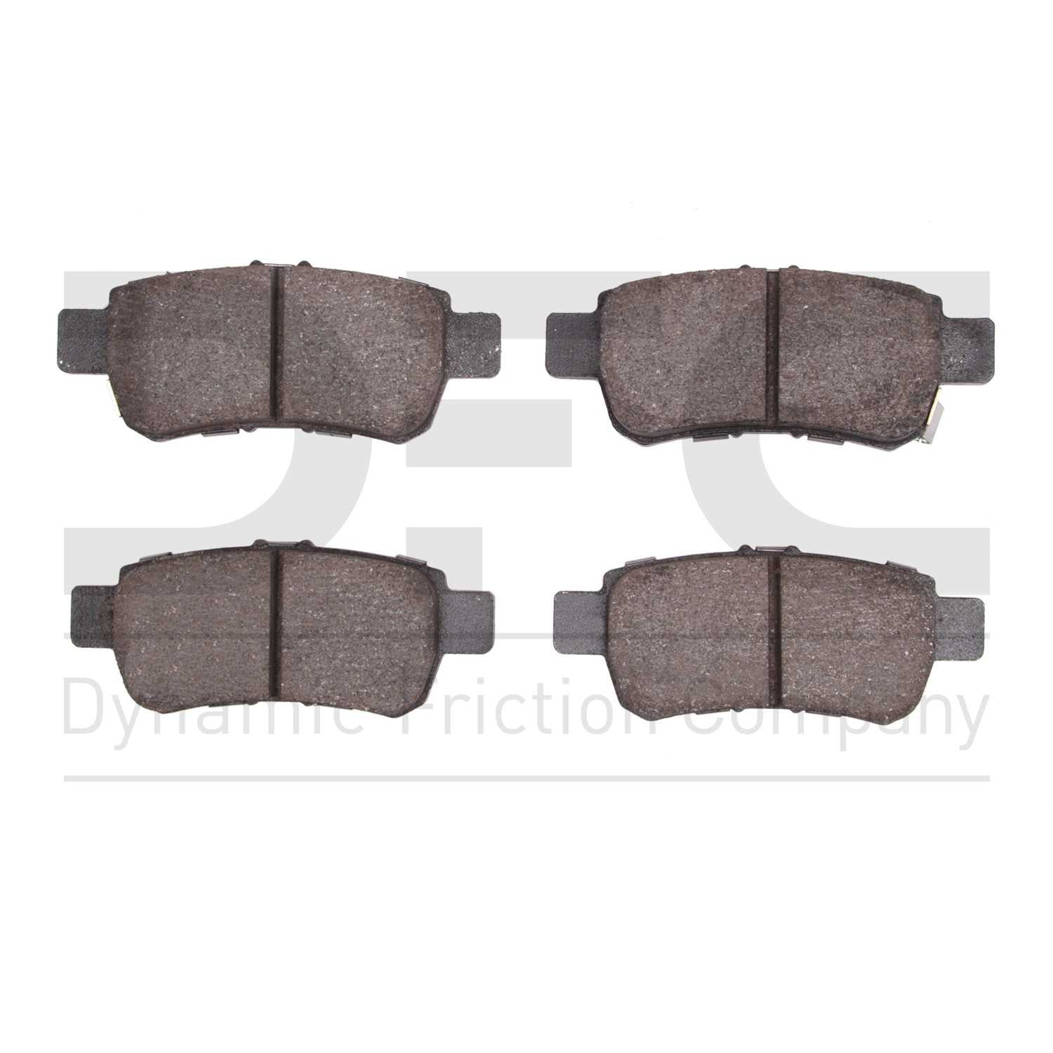 Dynamic Friction Company Disc Brake Pad Set  top view frsport 1310-1088-00