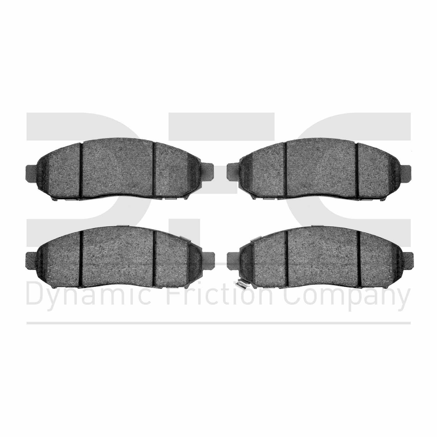 Dynamic Friction Company Disc Brake Pad Set  top view frsport 1310-1094-00