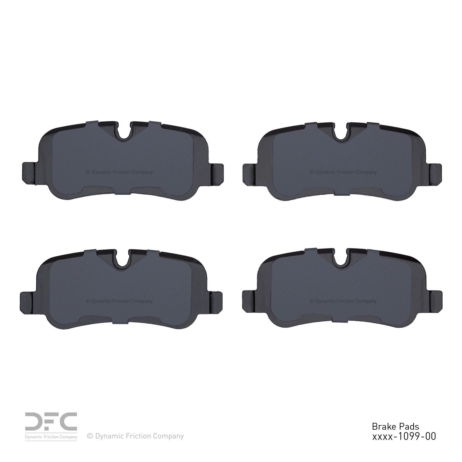 dynamic friction company disc brake pad set  frsport 1310-1099-00