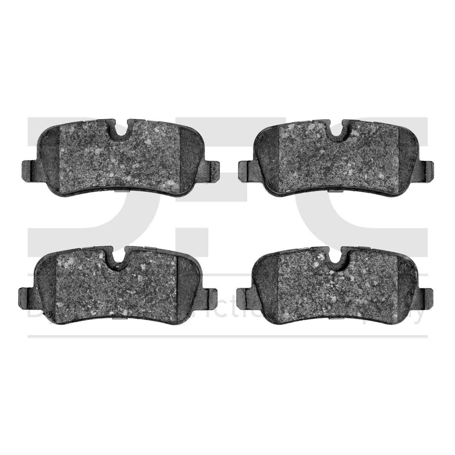 Dynamic Friction Company Disc Brake Pad Set  top view frsport 1310-1099-00