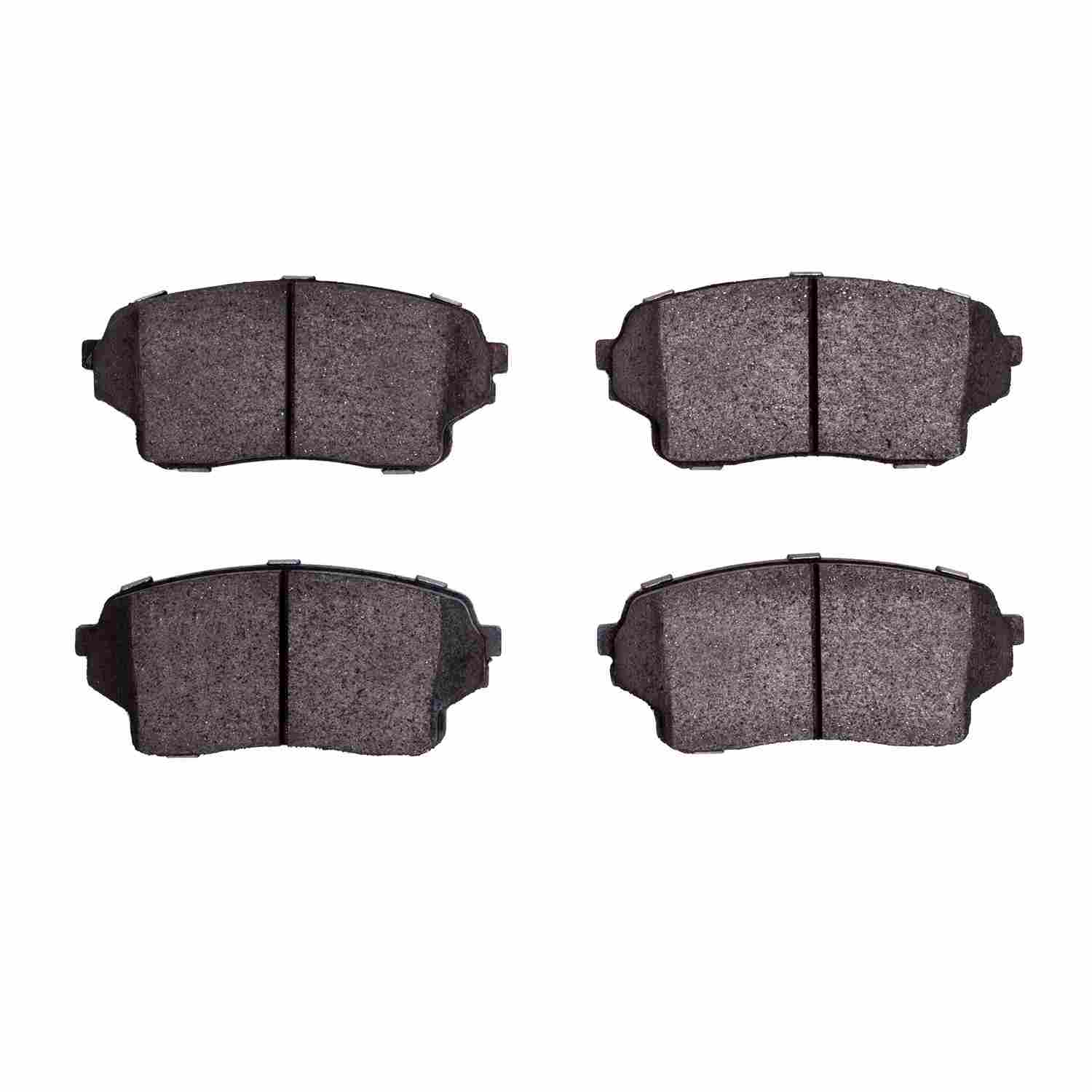 Dynamic Friction Company Disc Brake Pad Set  top view frsport 1310-1105-00